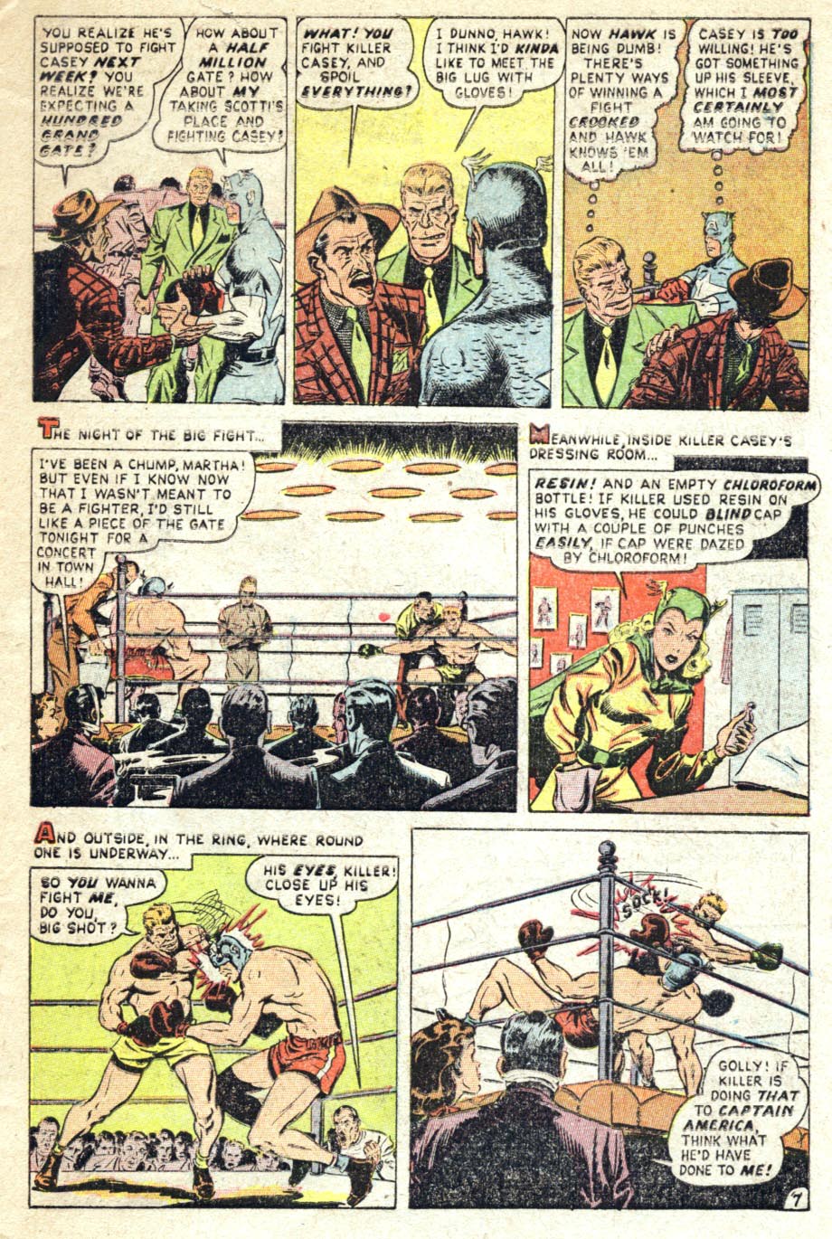 Read online Captain America Comics comic -  Issue #67 - 31