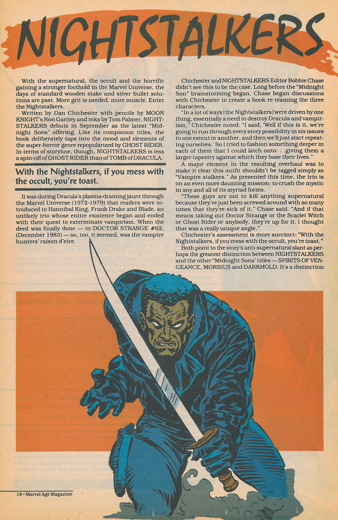 Read online Marvel Age comic -  Issue #117 - 19