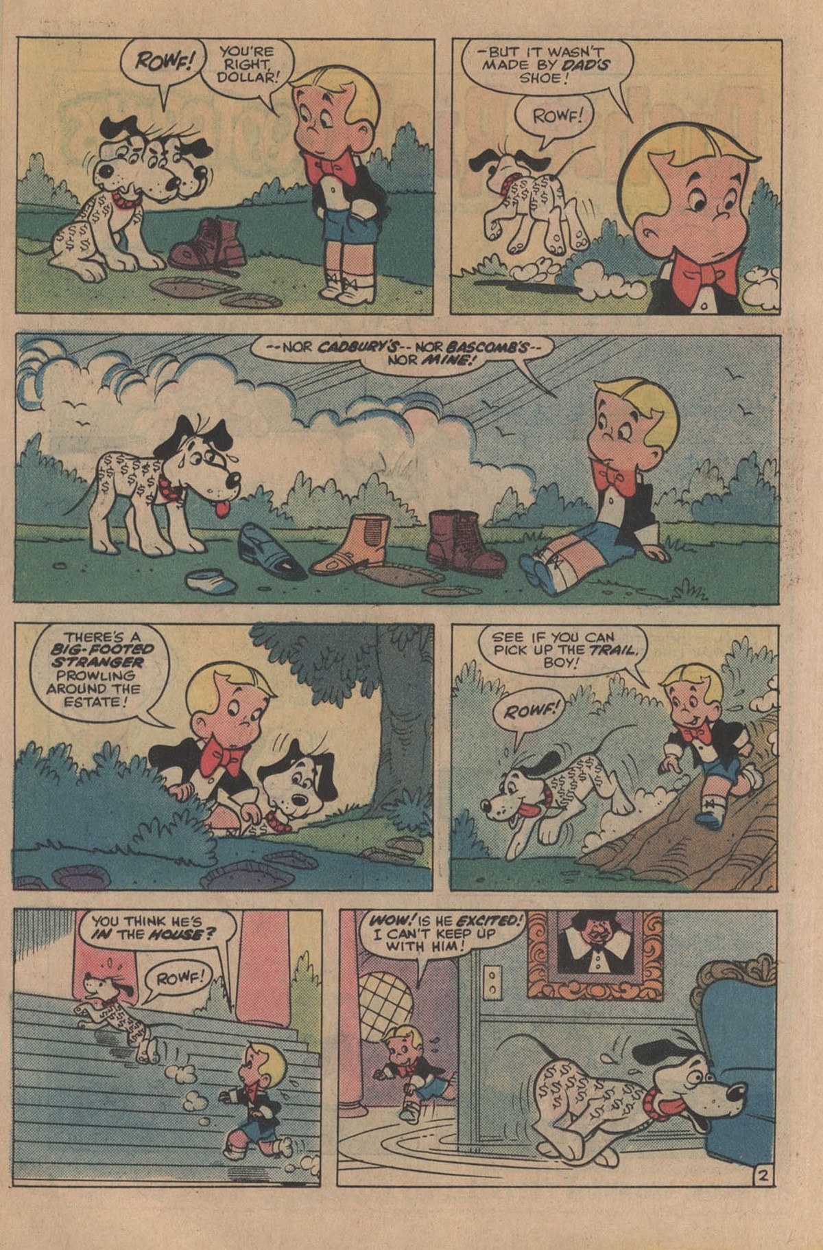 Read online Richie Rich & Dollar the Dog comic -  Issue #20 - 22