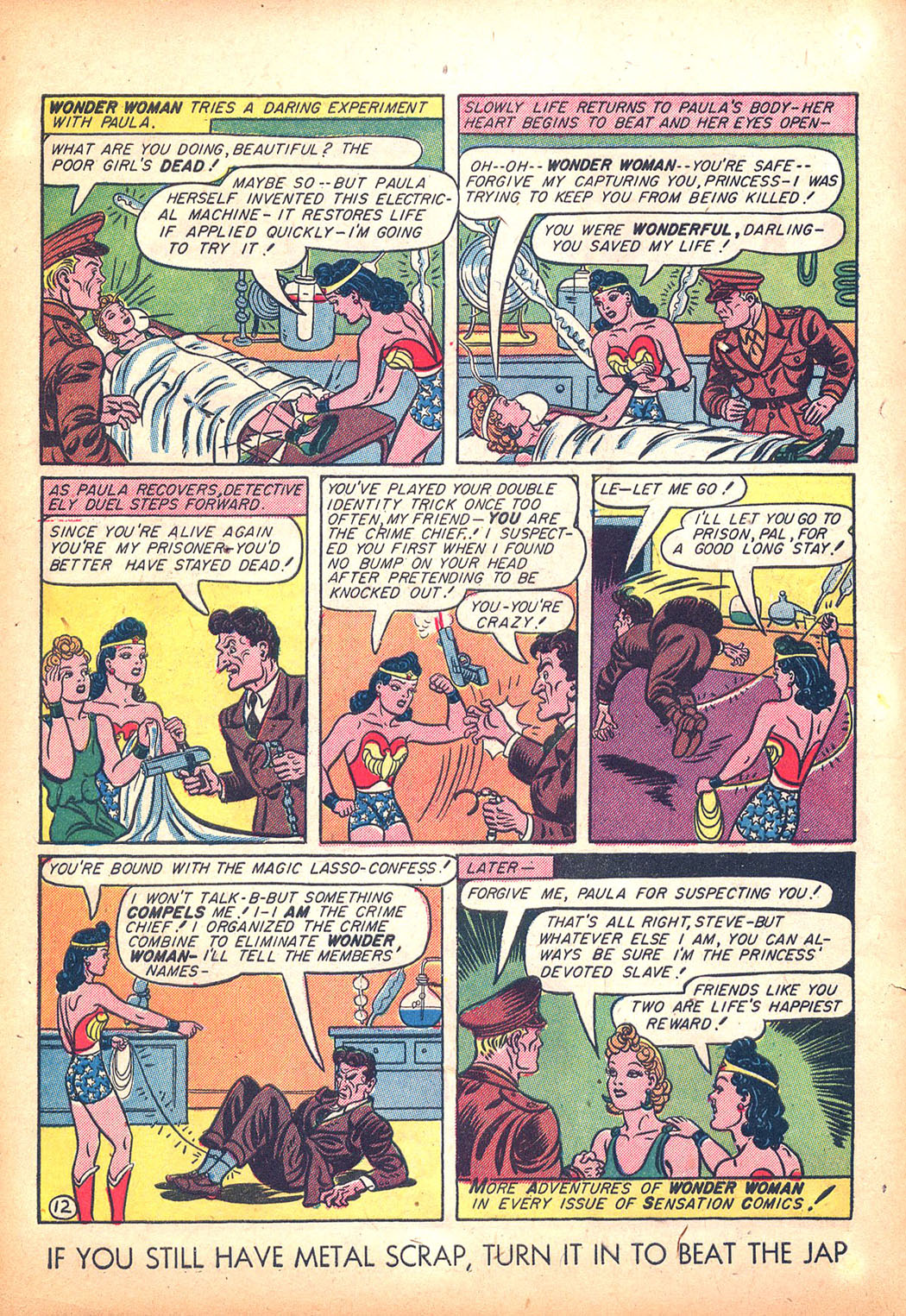 Read online Sensation (Mystery) Comics comic -  Issue #32 - 14