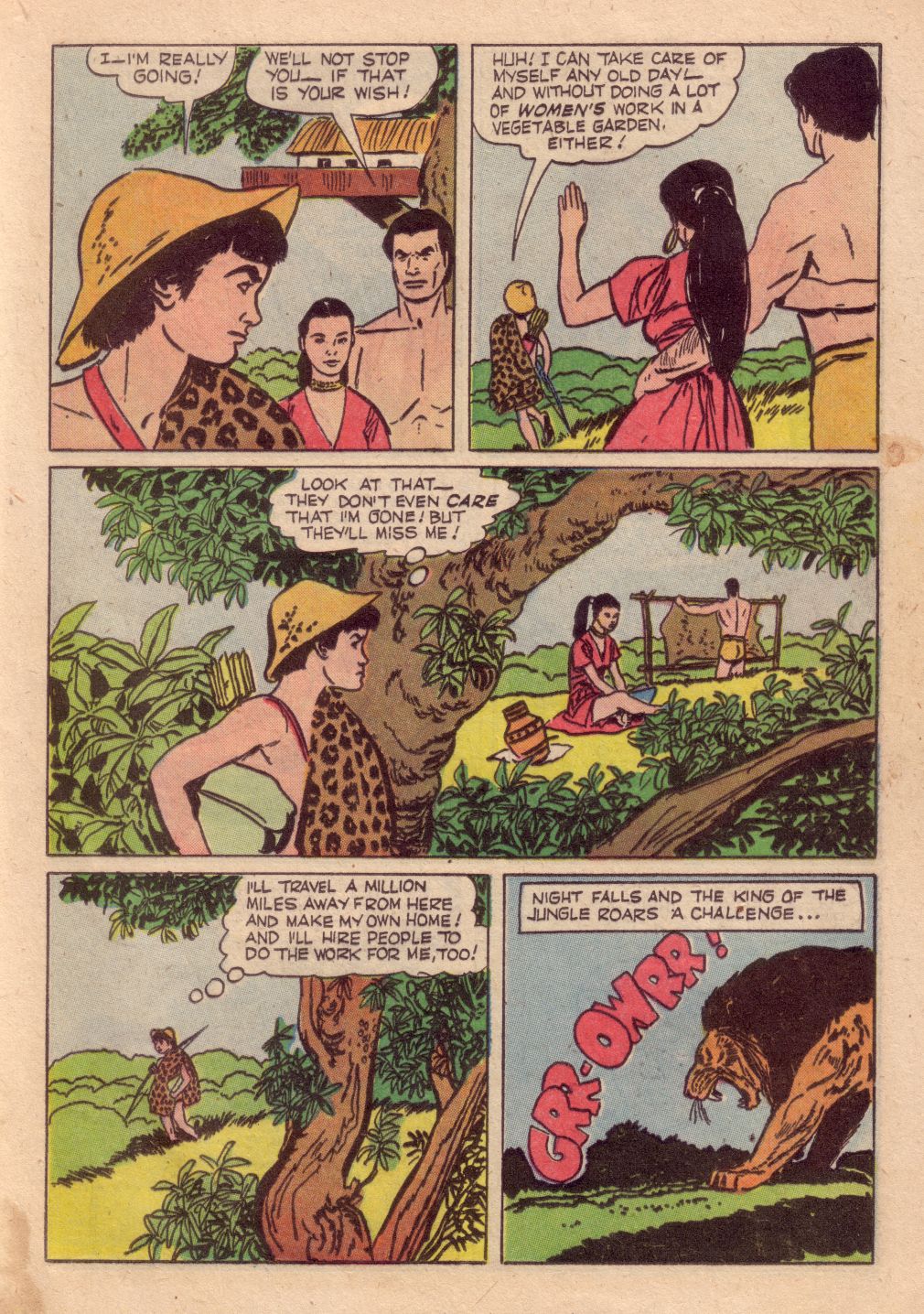 Read online Tarzan (1948) comic -  Issue #107 - 21