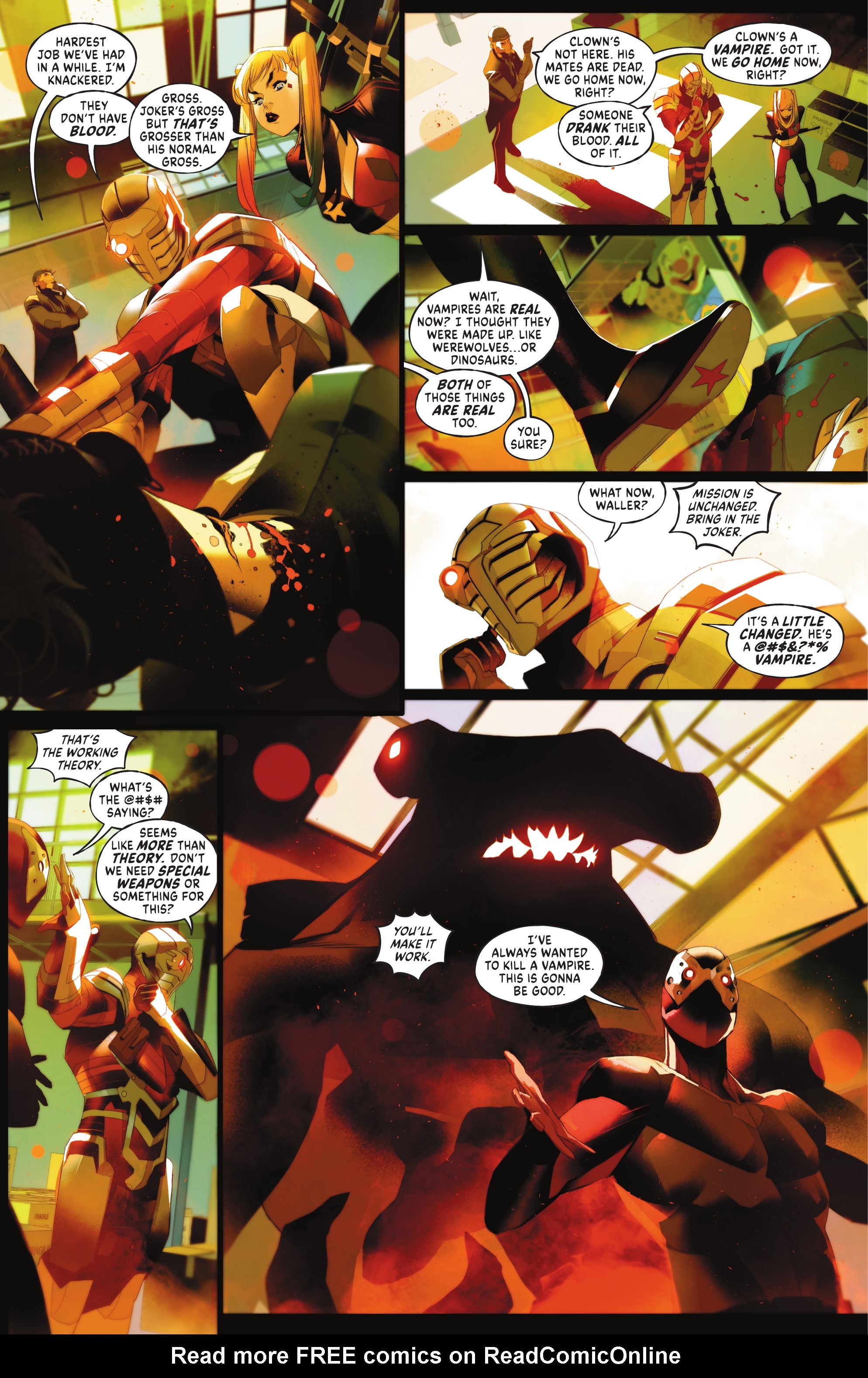 Read online DC vs. Vampires comic -  Issue # _Crypt Edition - 28