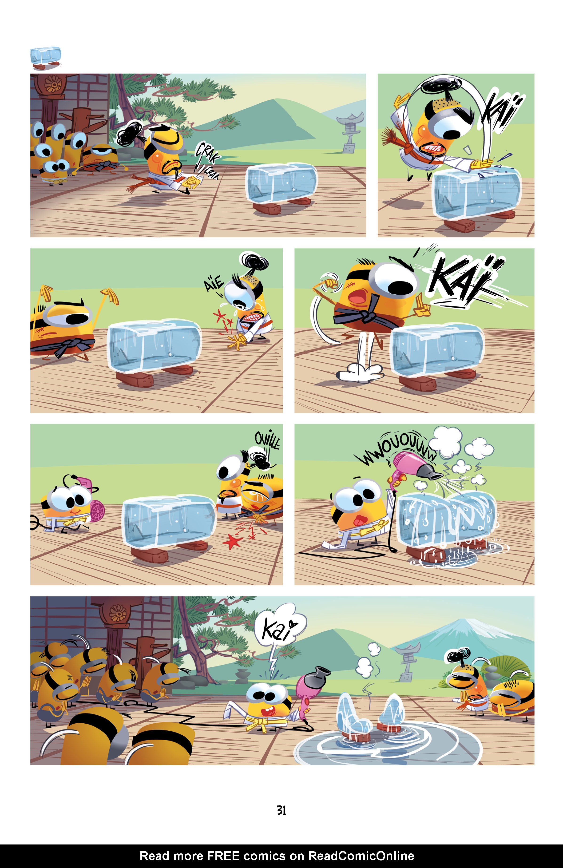 Read online Minions: Super Banana Games! comic -  Issue # Full - 31