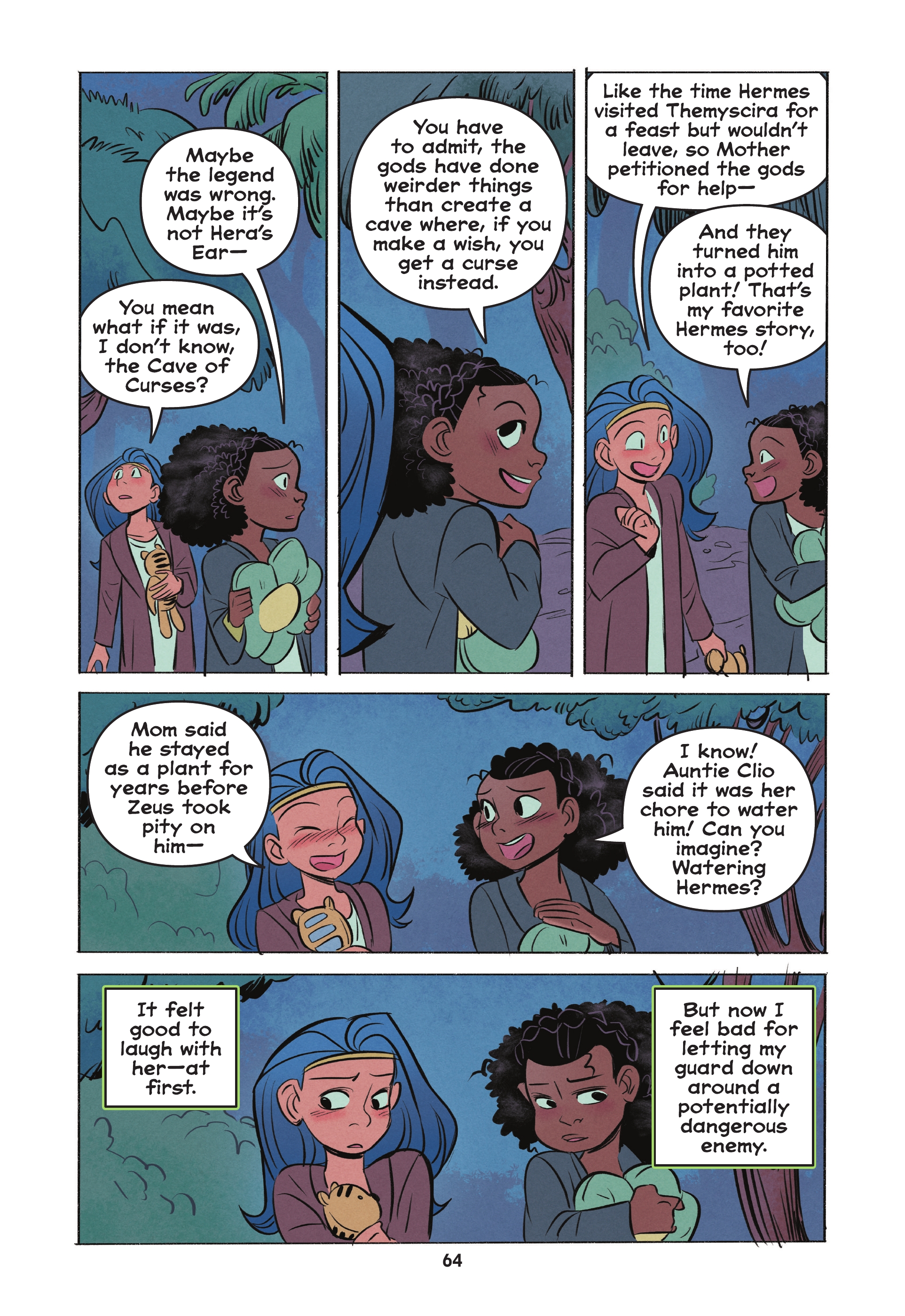 Read online Diana and Nubia: Princesses of the Amazons comic -  Issue # TPB (Part 1) - 62