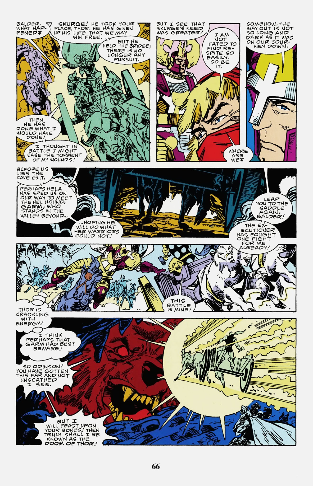 Read online Thor Visionaries: Walter Simonson comic -  Issue # TPB 3 - 68