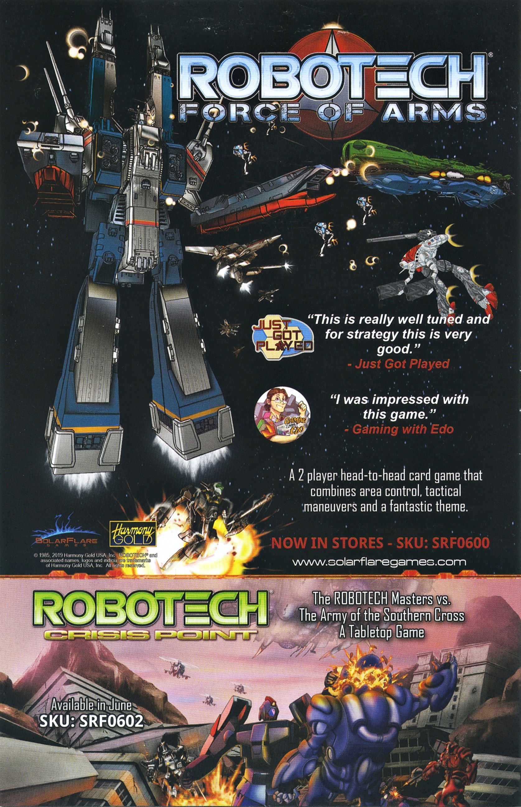 Read online Free Comic Book Day 2019 comic -  Issue # Robotech - 20