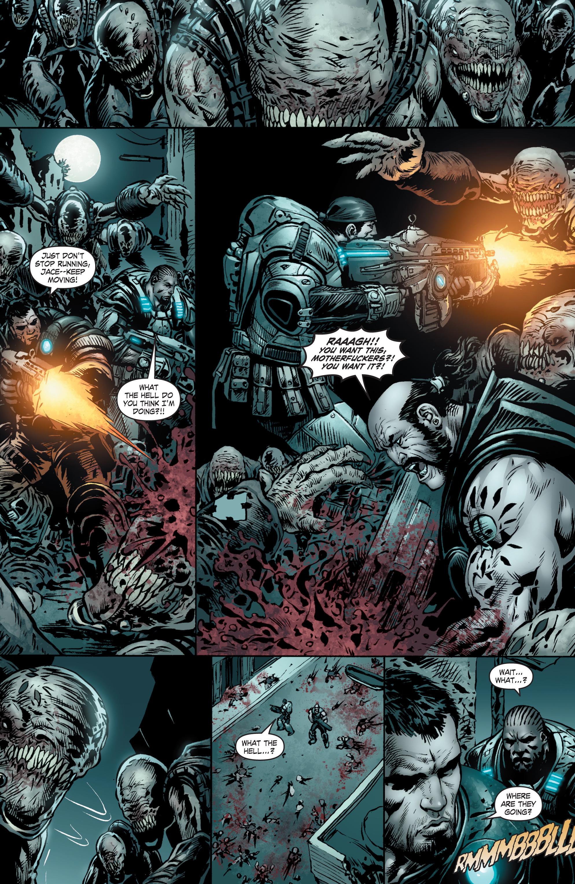 Read online Gears Of War comic -  Issue #4 - 23
