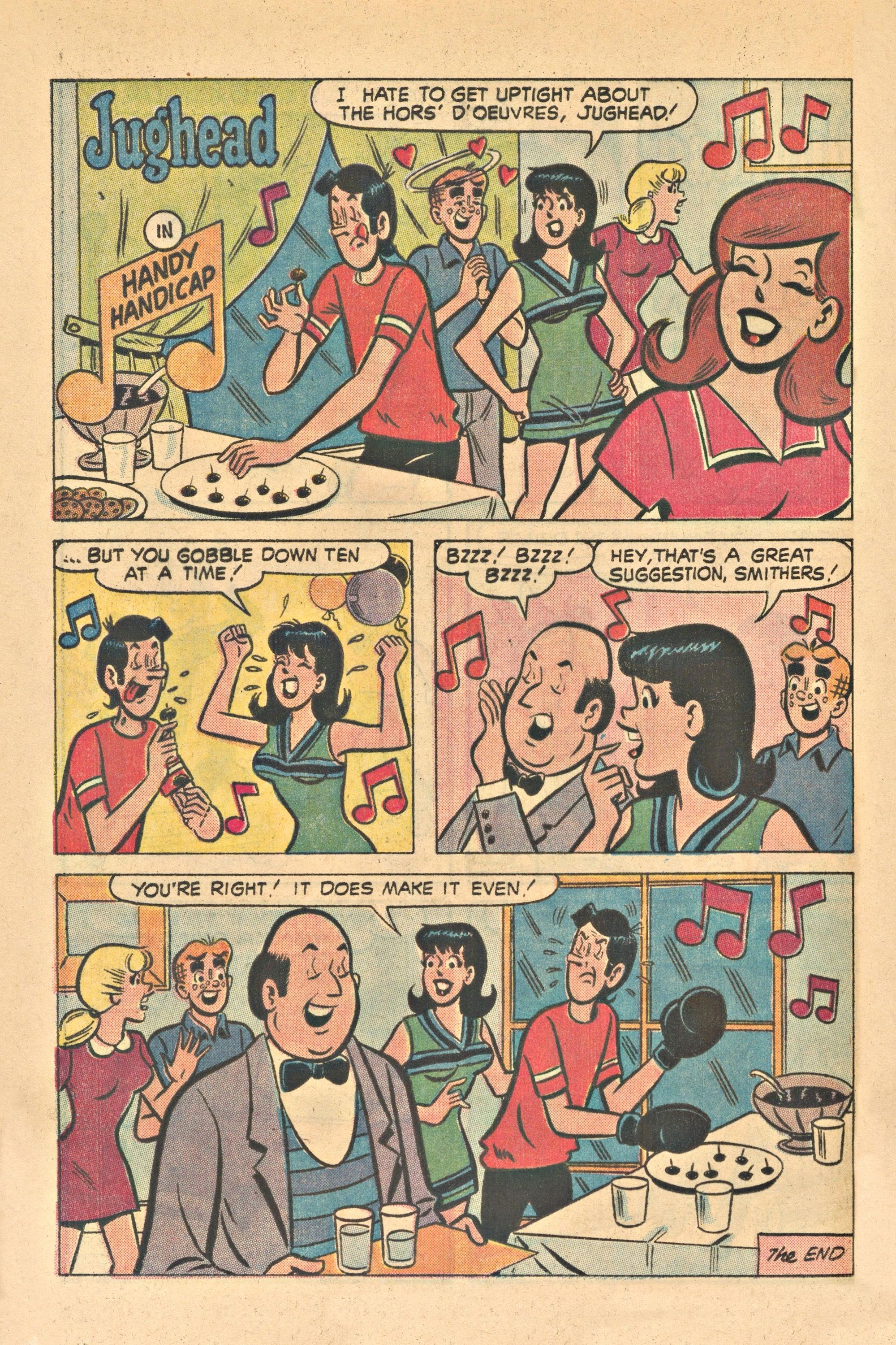 Read online Jughead's Jokes comic -  Issue #32 - 35