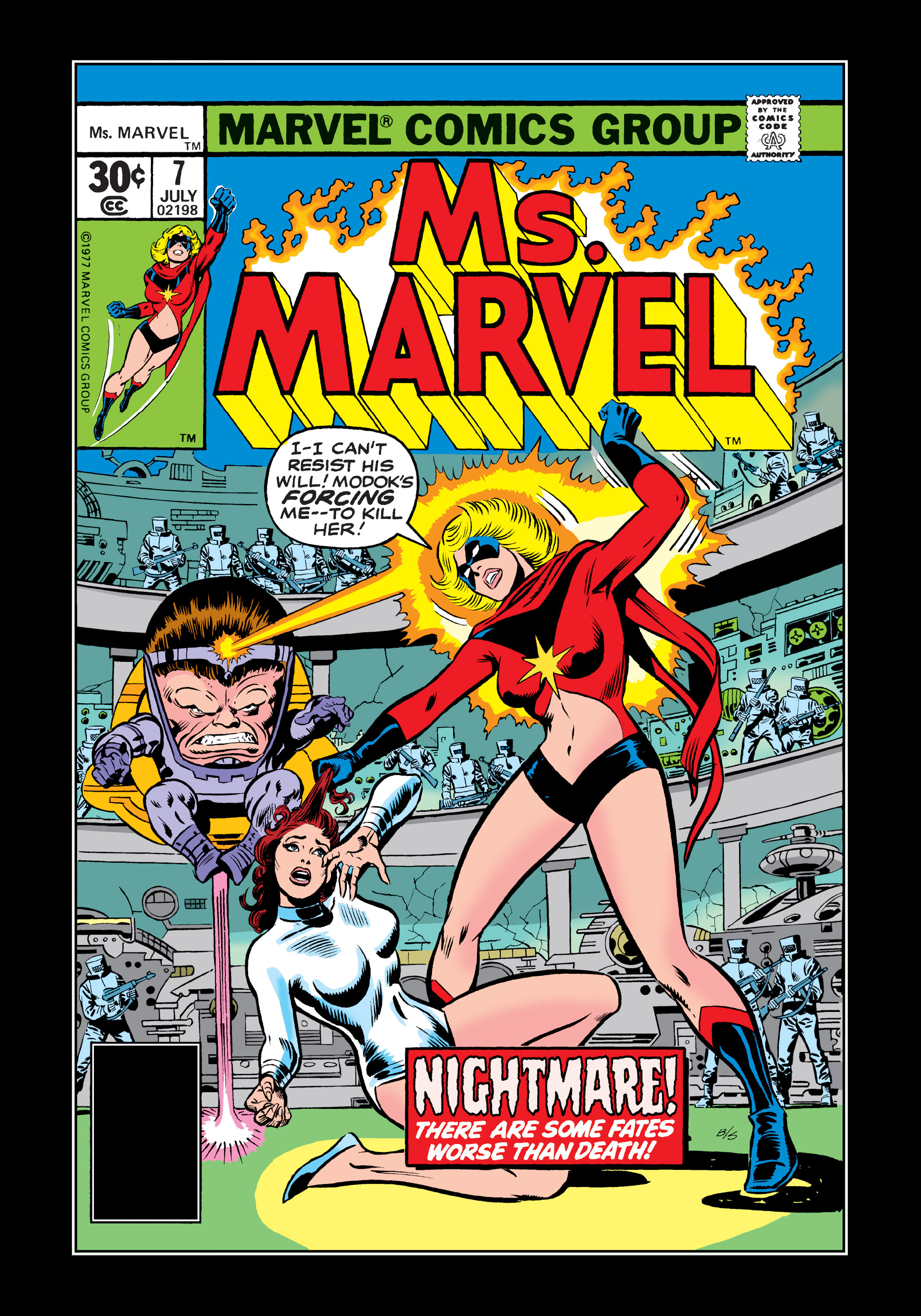 Read online Ms. Marvel (1977) comic -  Issue #7 - 1