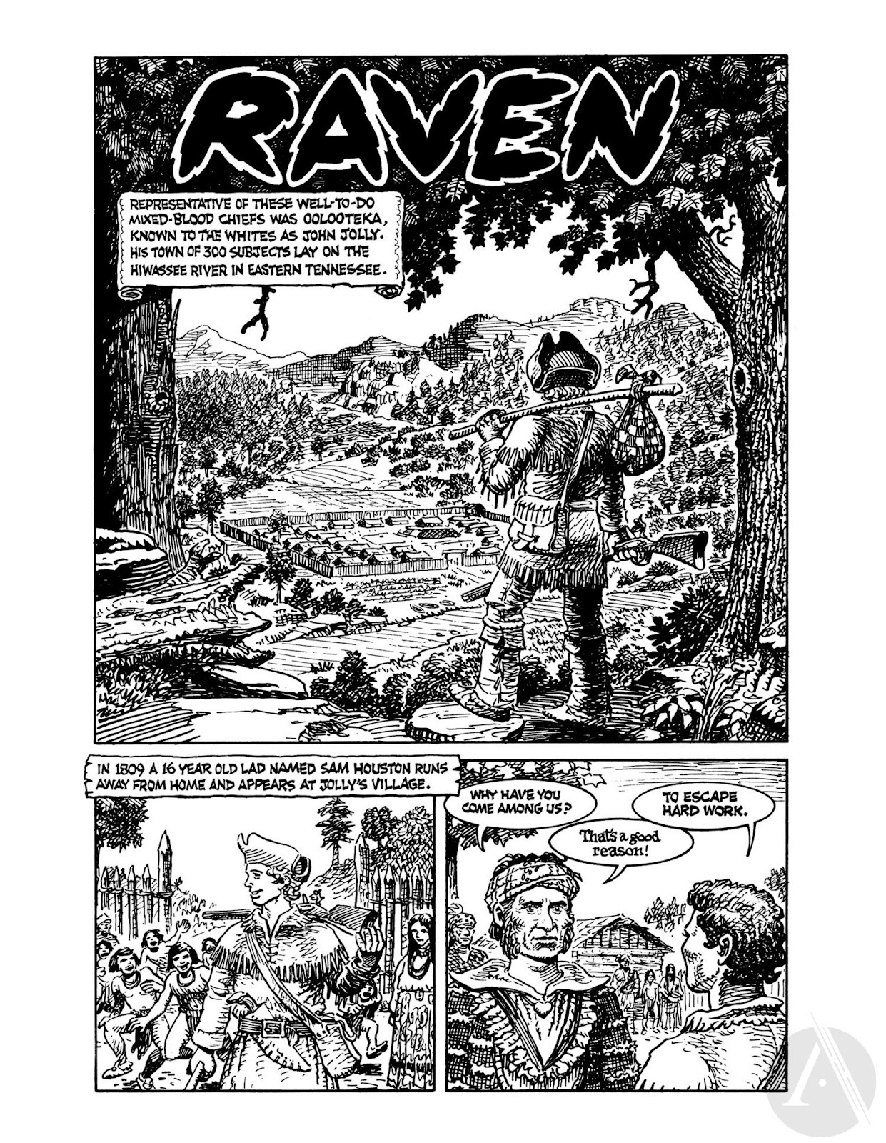 Indian Lover: Sam Houston & the Cherokees issue TPB - Page 14