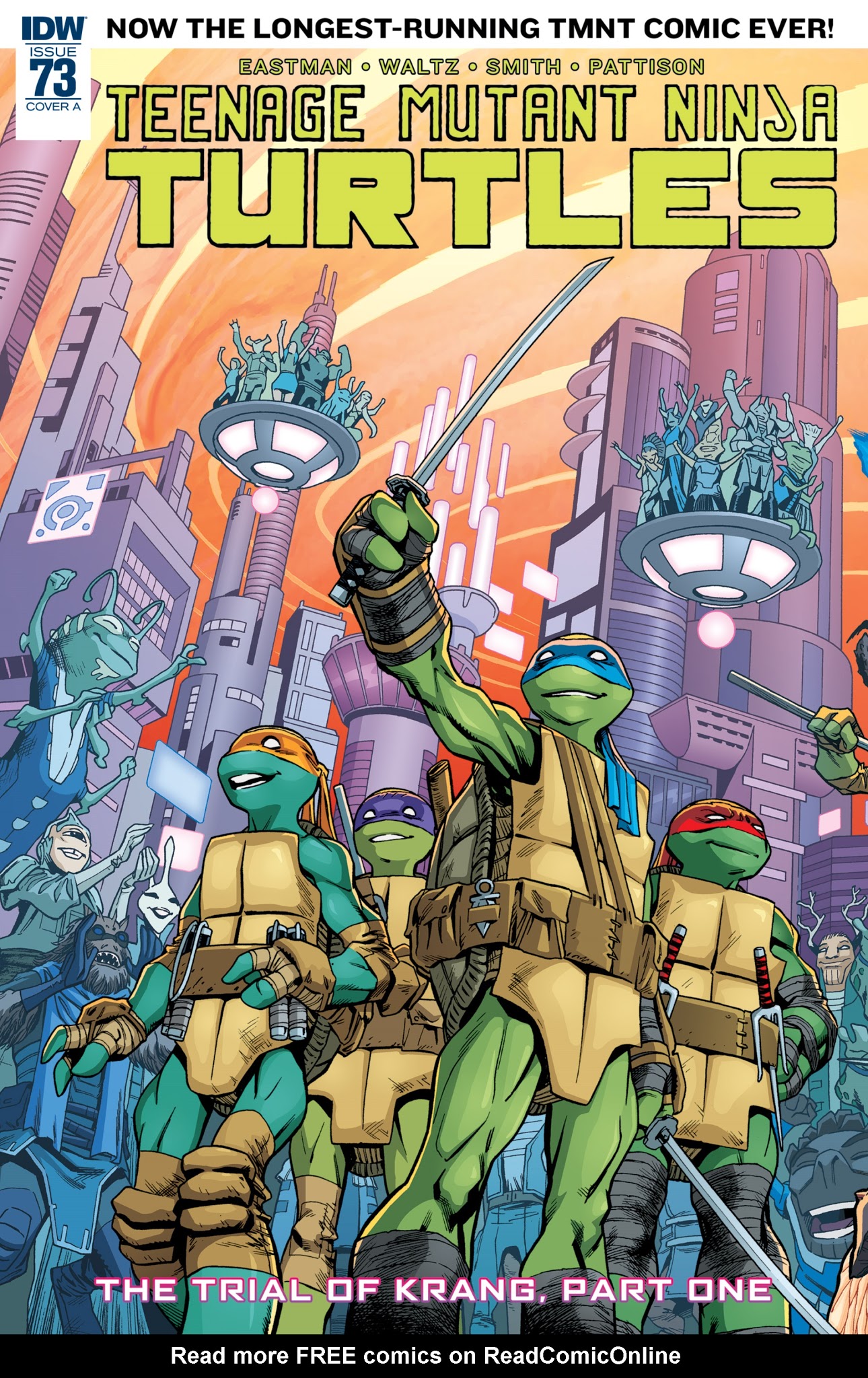 Read online Teenage Mutant Ninja Turtles (2011) comic -  Issue #73 - 1