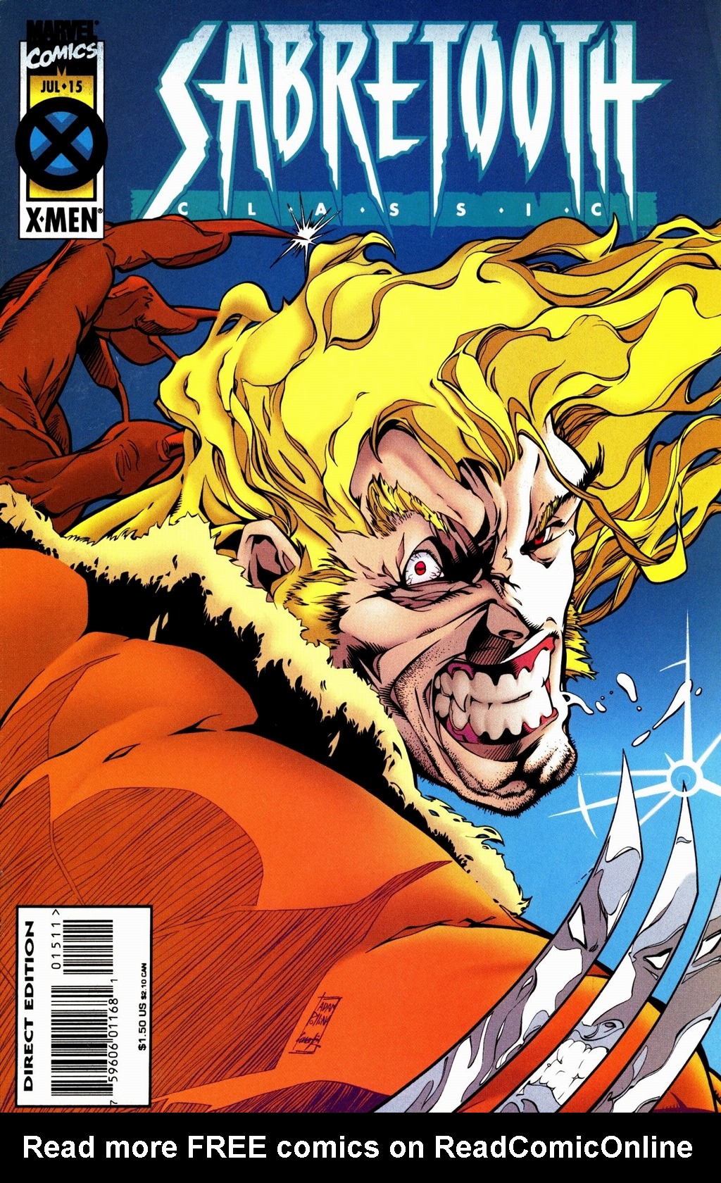 Read online Sabretooth Classic comic -  Issue #15 - 1