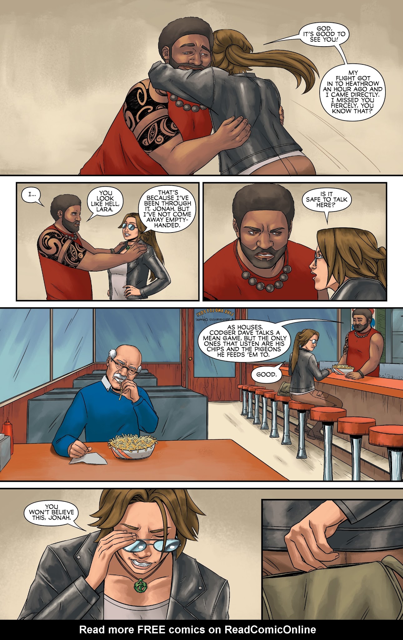 Read online Tomb Raider: Survivor's Crusade comic -  Issue #2 - 4