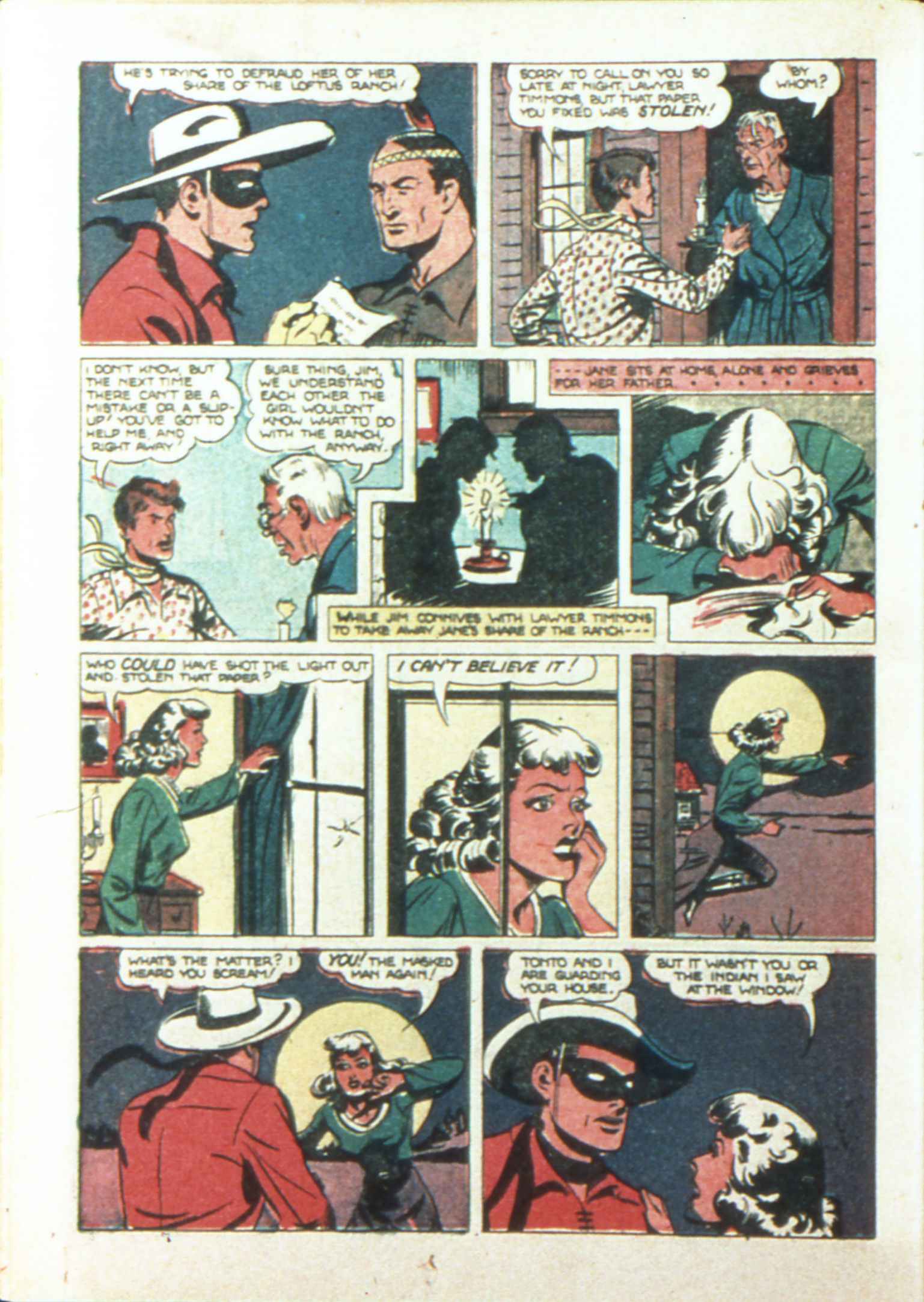 Read online The Lone Ranger (1948) comic -  Issue #1 - 23