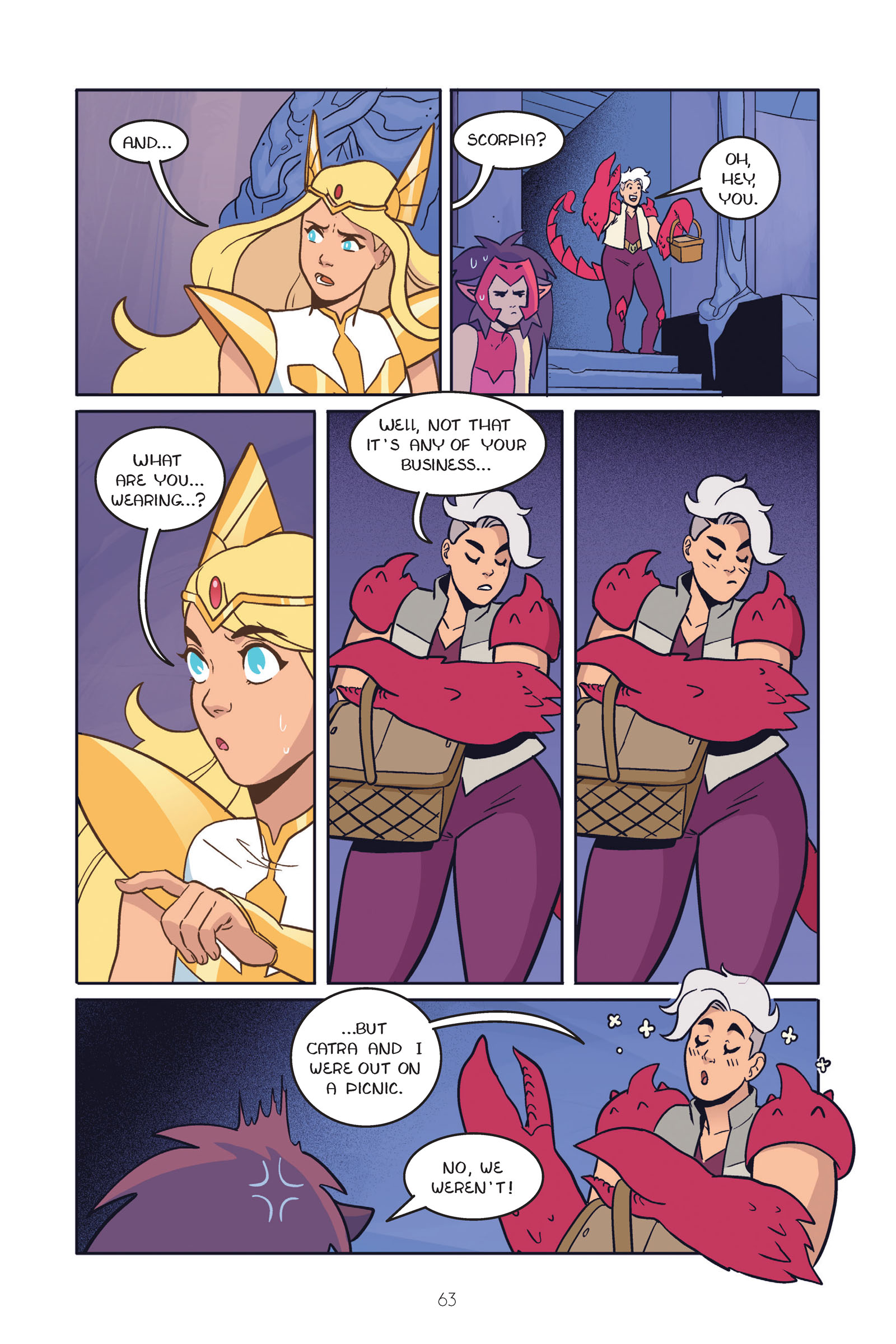 Read online She-Ra and the Princesses of Power: Legend of the Fire Princess comic -  Issue # TPB - 65