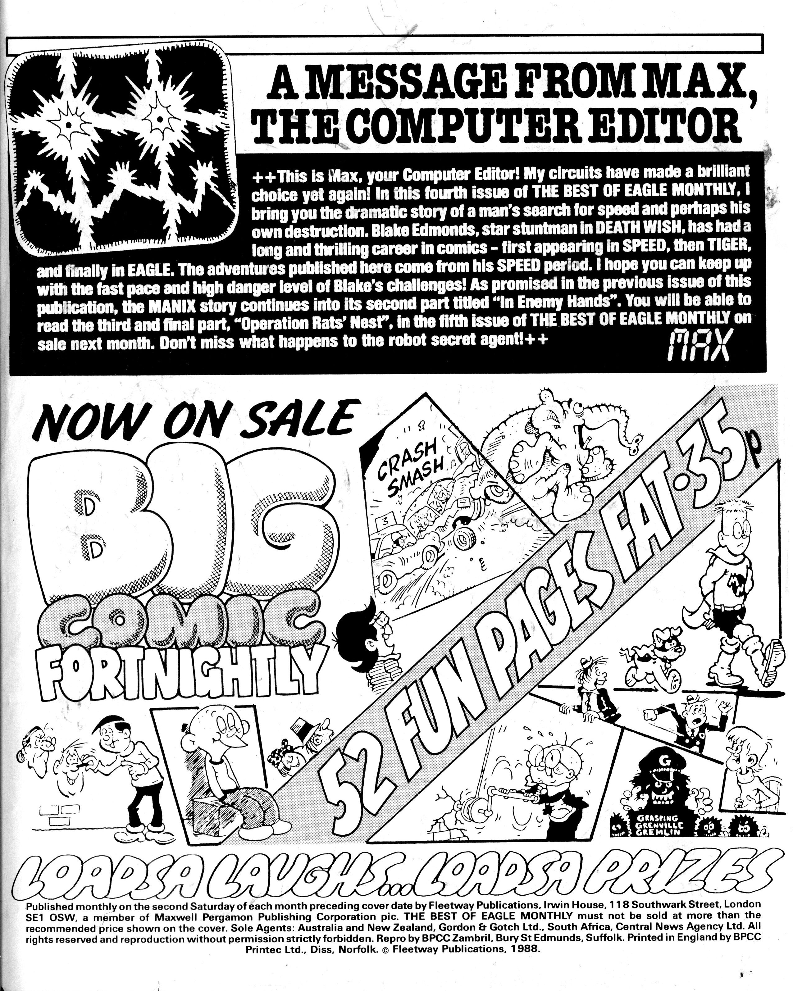 Read online The Best of Eagle Monthly comic -  Issue #4 - 2