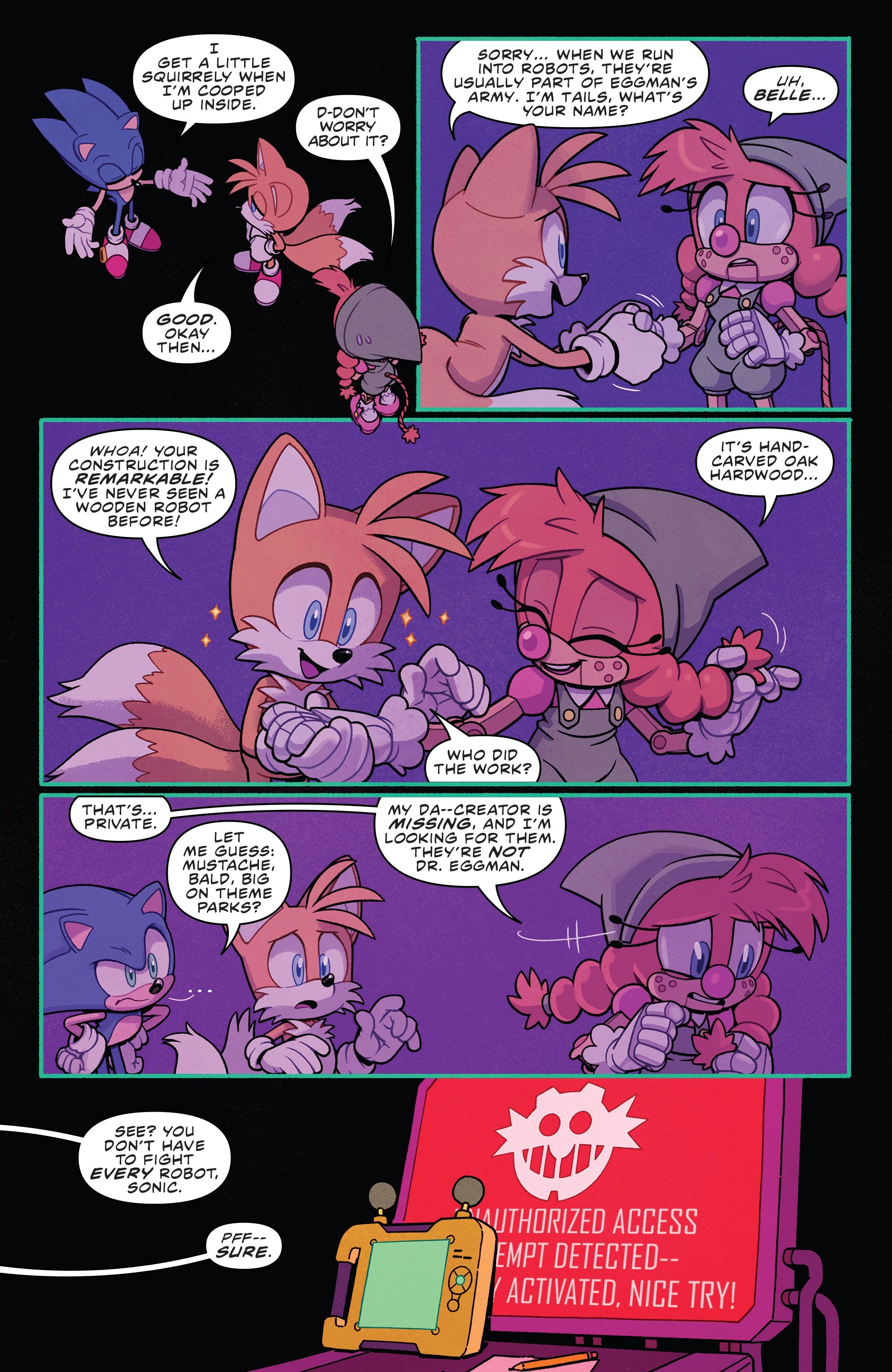 Read online Sonic the Hedgehog (2018) comic -  Issue #34 - 21