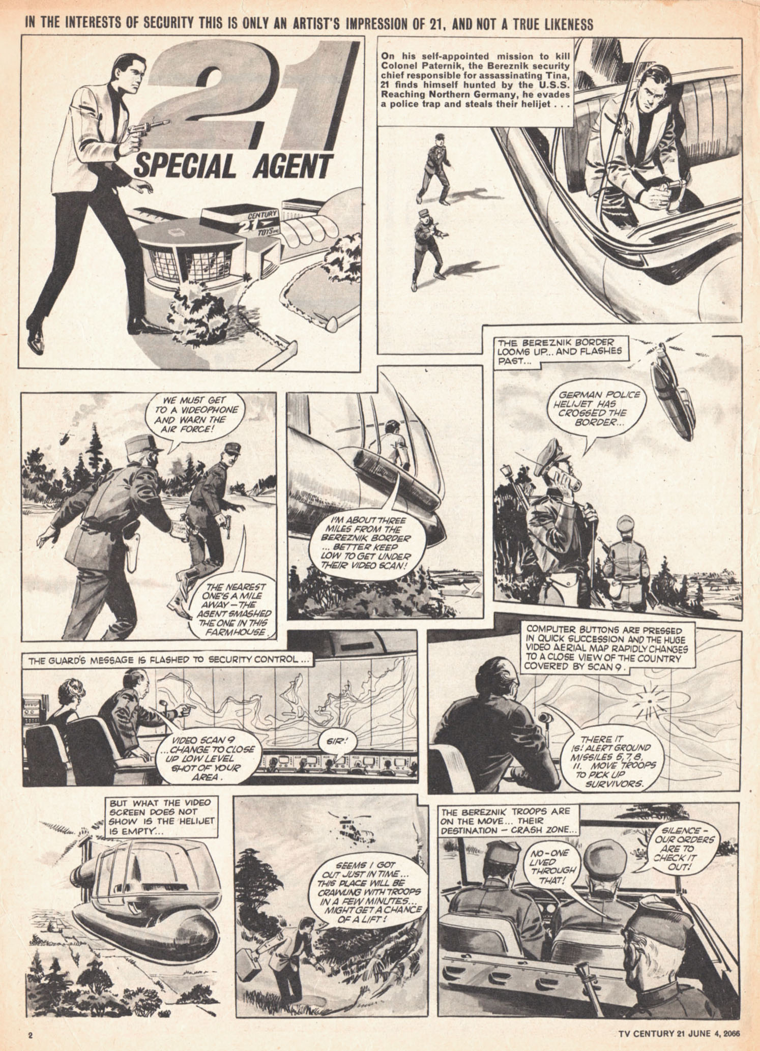 Read online TV Century 21 (TV 21) comic -  Issue #72 - 2