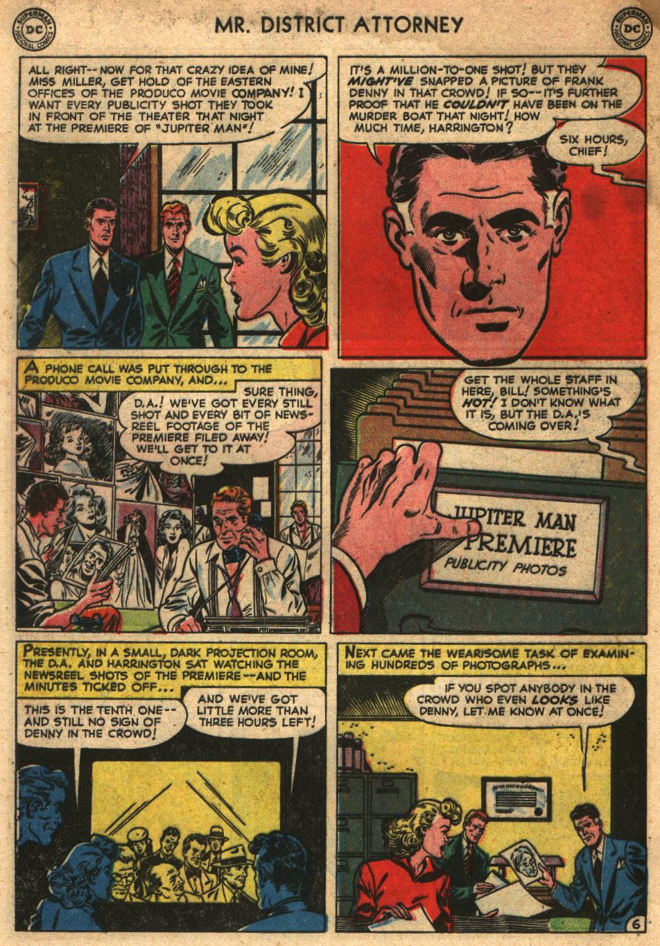 Read online Mr. District Attorney comic -  Issue #26 - 38