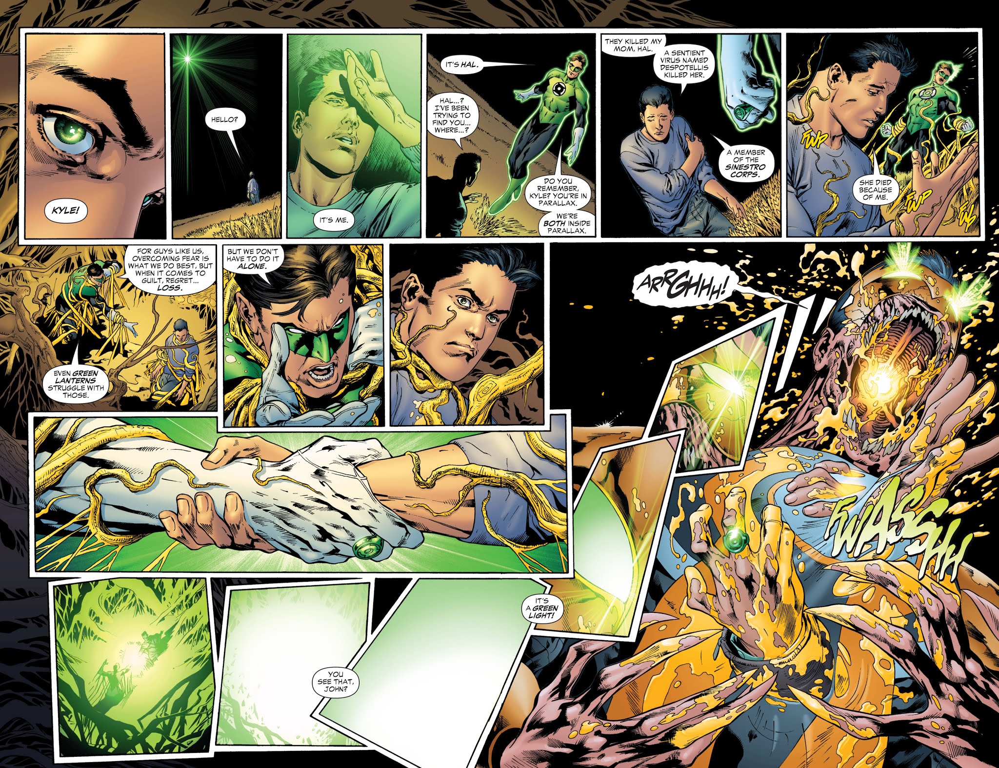 Read online Green Lantern (2005) comic -  Issue # _TPB 4 (Part 2) - 95