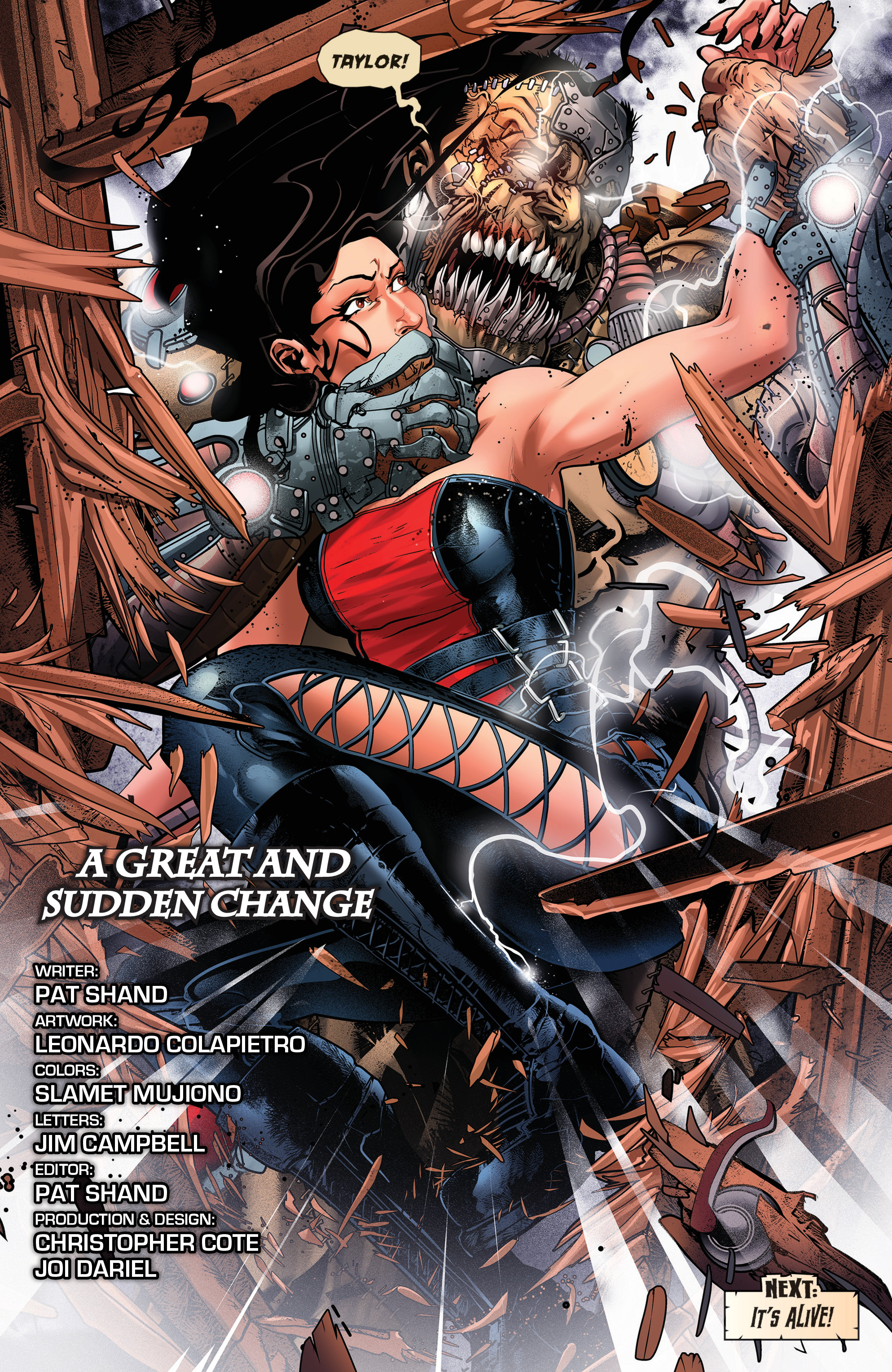 Read online Van Helsing vs Frankenstein comic -  Issue #2 - 24