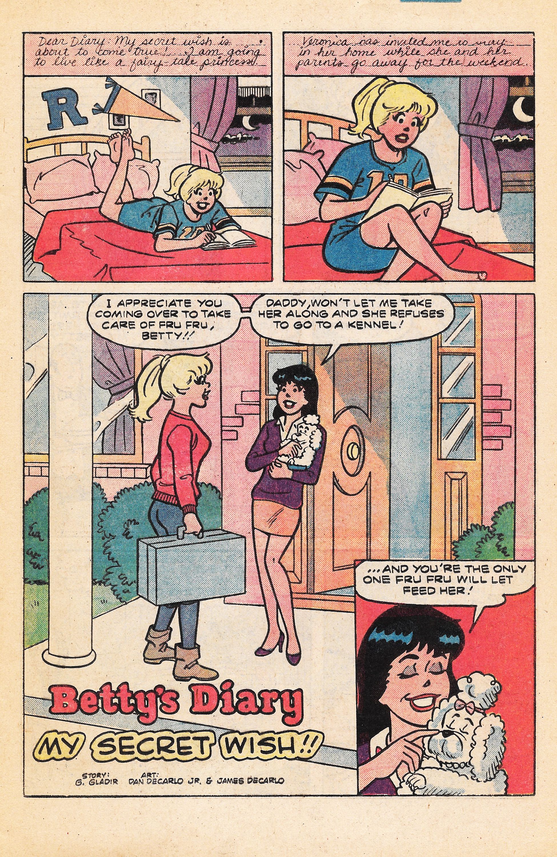 Read online Betty's Diary comic -  Issue #1 - 13