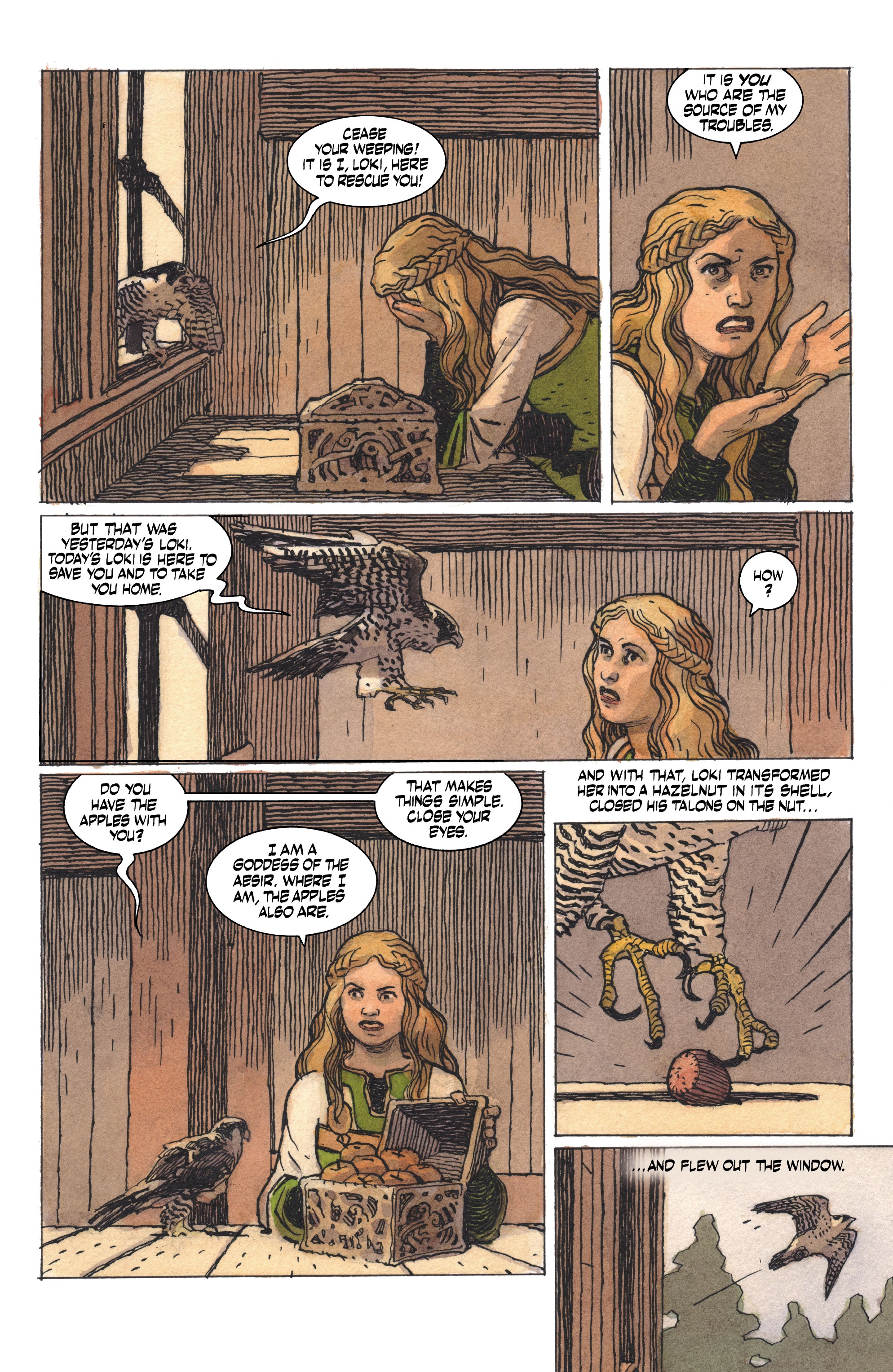 Read online Norse Mythology II comic -  Issue #5 - 18