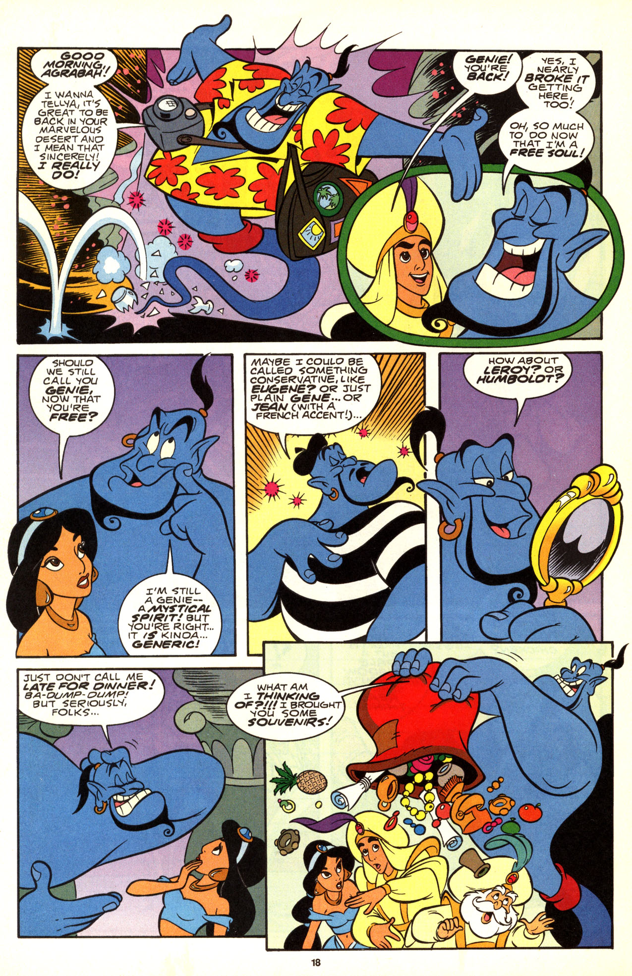 Read online The Return of Disney's Aladdin comic -  Issue #1 - 23