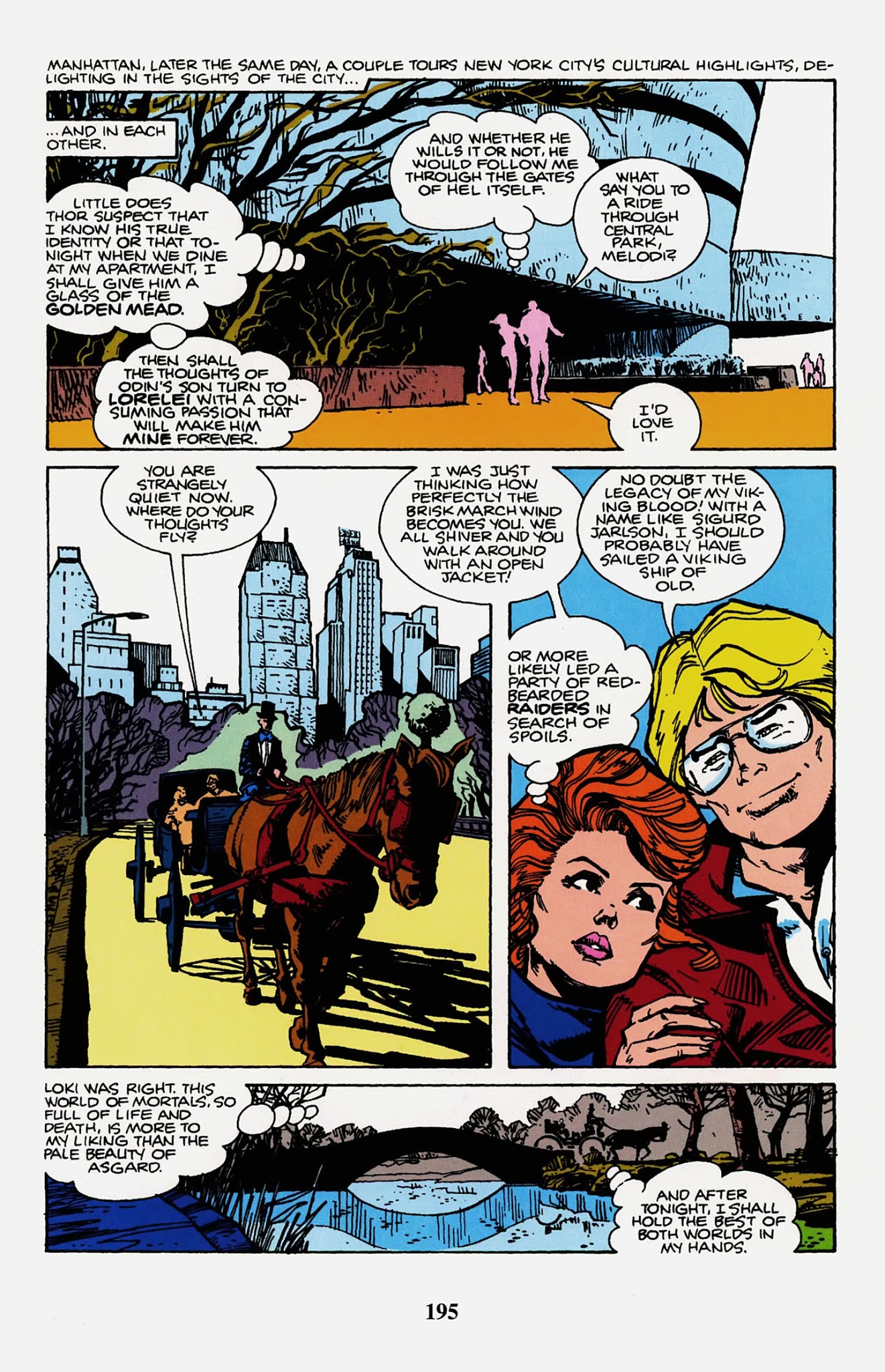 Read online Thor Visionaries: Walter Simonson comic -  Issue # TPB 1 - 197