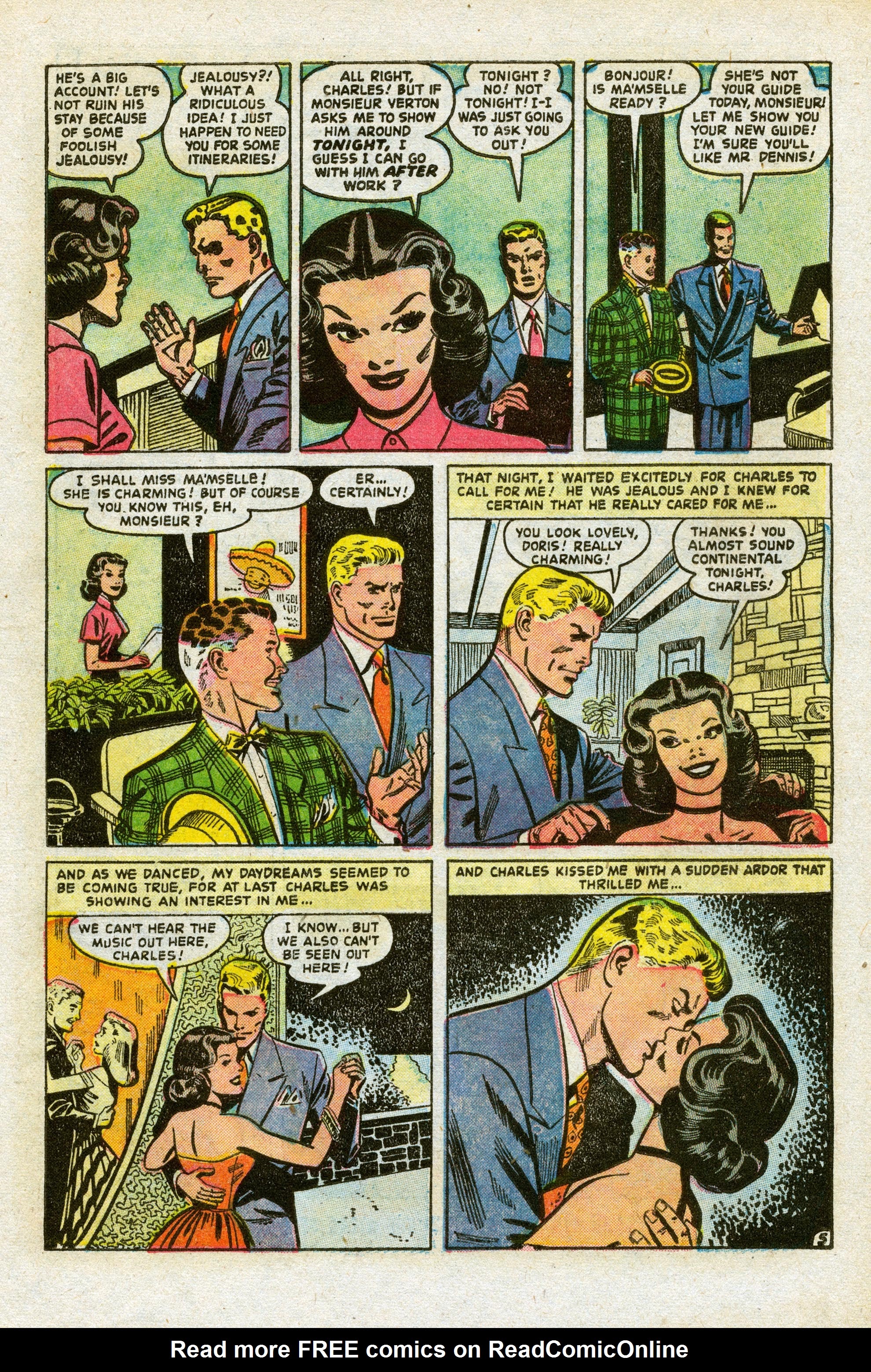 Read online Love Romances comic -  Issue #33 - 15