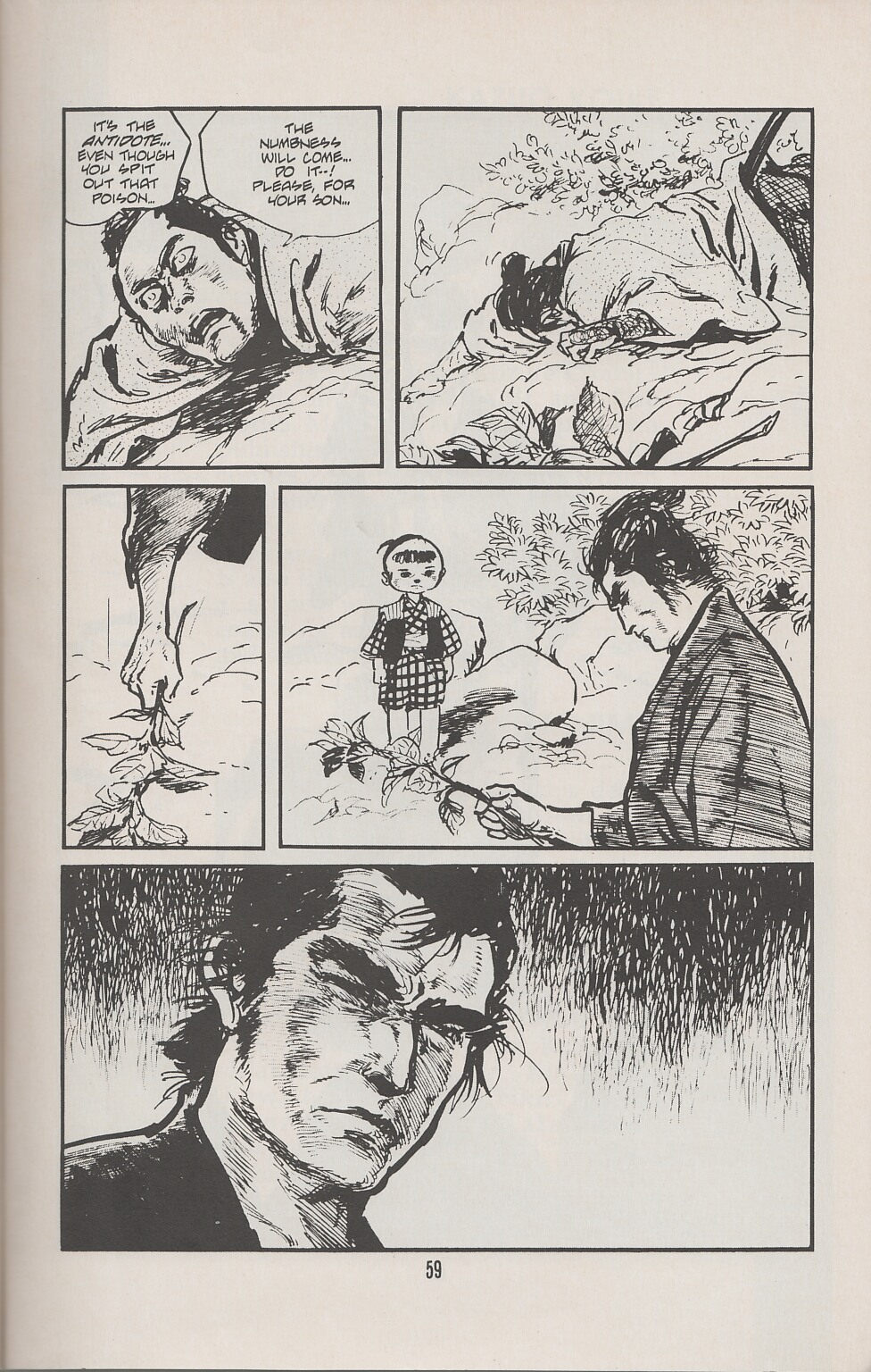 Read online Lone Wolf and Cub comic -  Issue #30 - 62