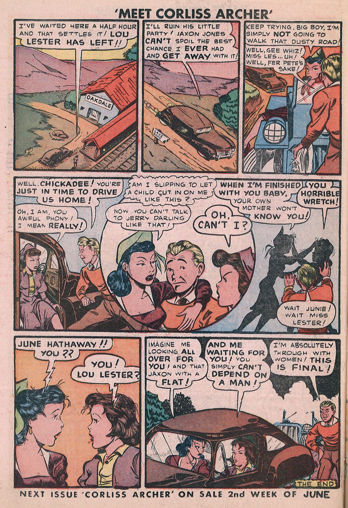 Read online Meet Corliss Archer comic -  Issue #3 - 32