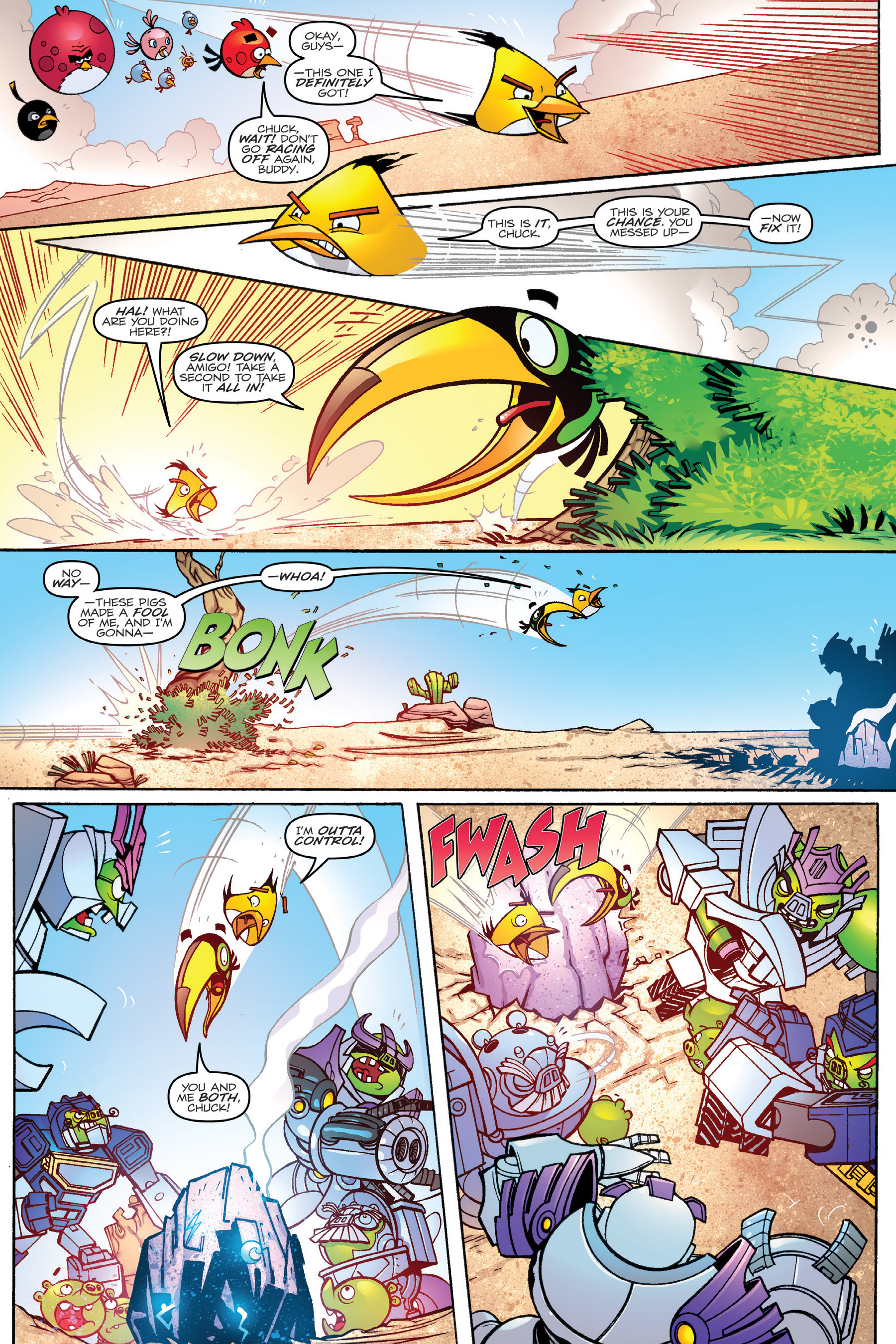 Read online Angry Birds Transformers: Age of Eggstinction comic -  Issue # Full - 22