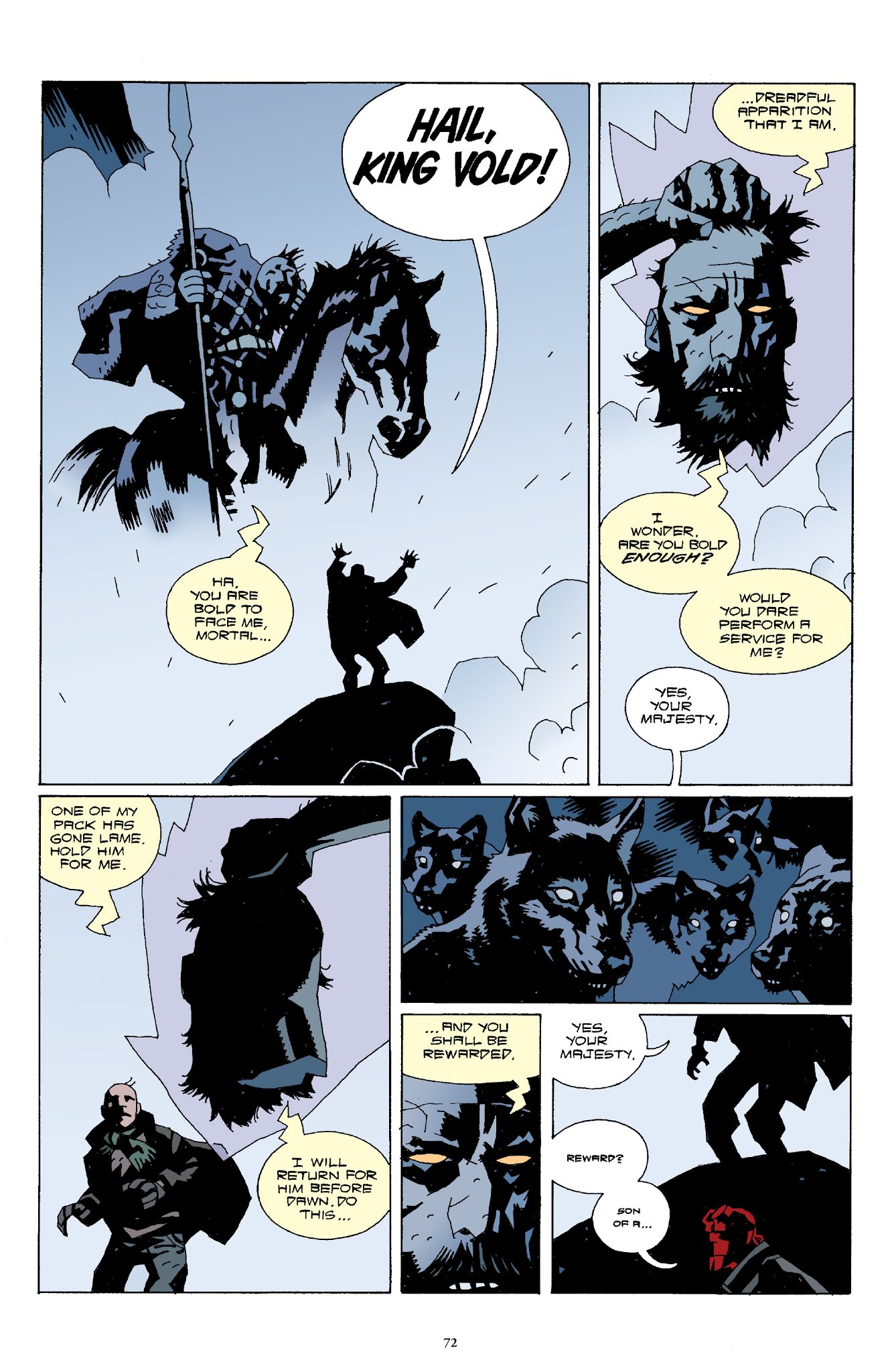 Read online Hellboy The Complete Short Stories comic -  Issue # TPB 1 (Part 1) - 73
