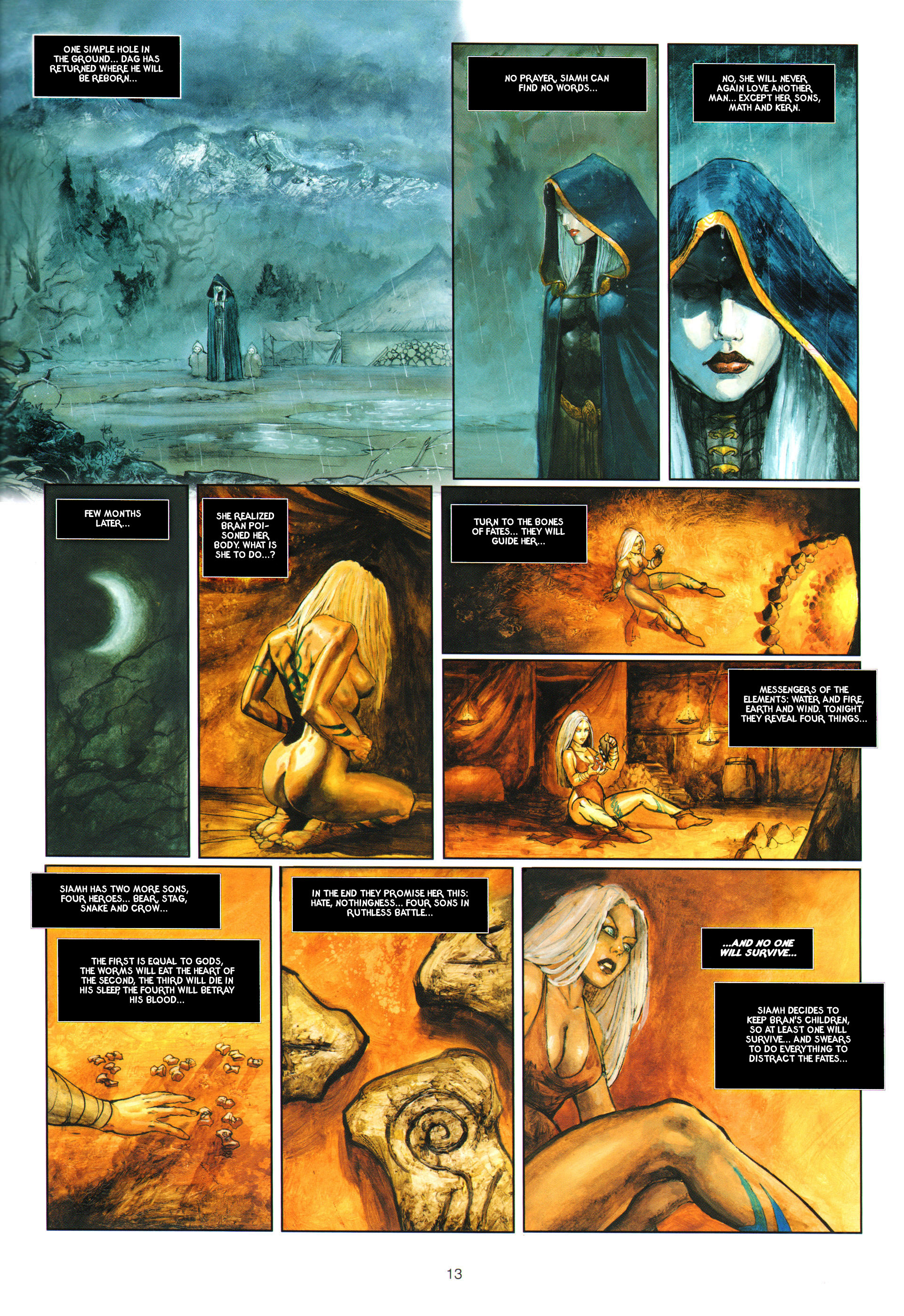 Read online Arawn comic -  Issue #1 - 14