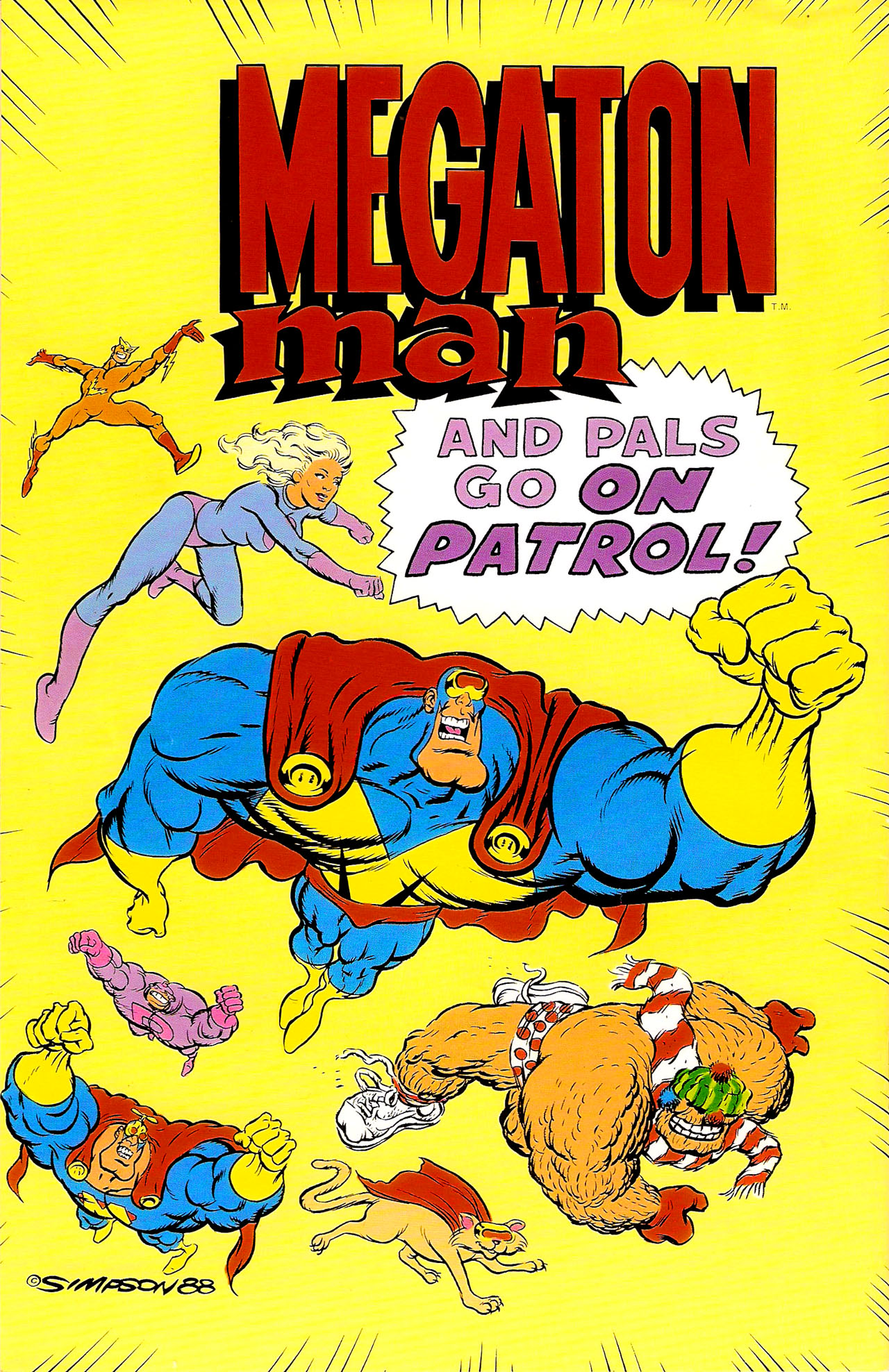 Read online Megaton Man Meets The Uncatergorizable X-Them comic -  Issue # Full - 36