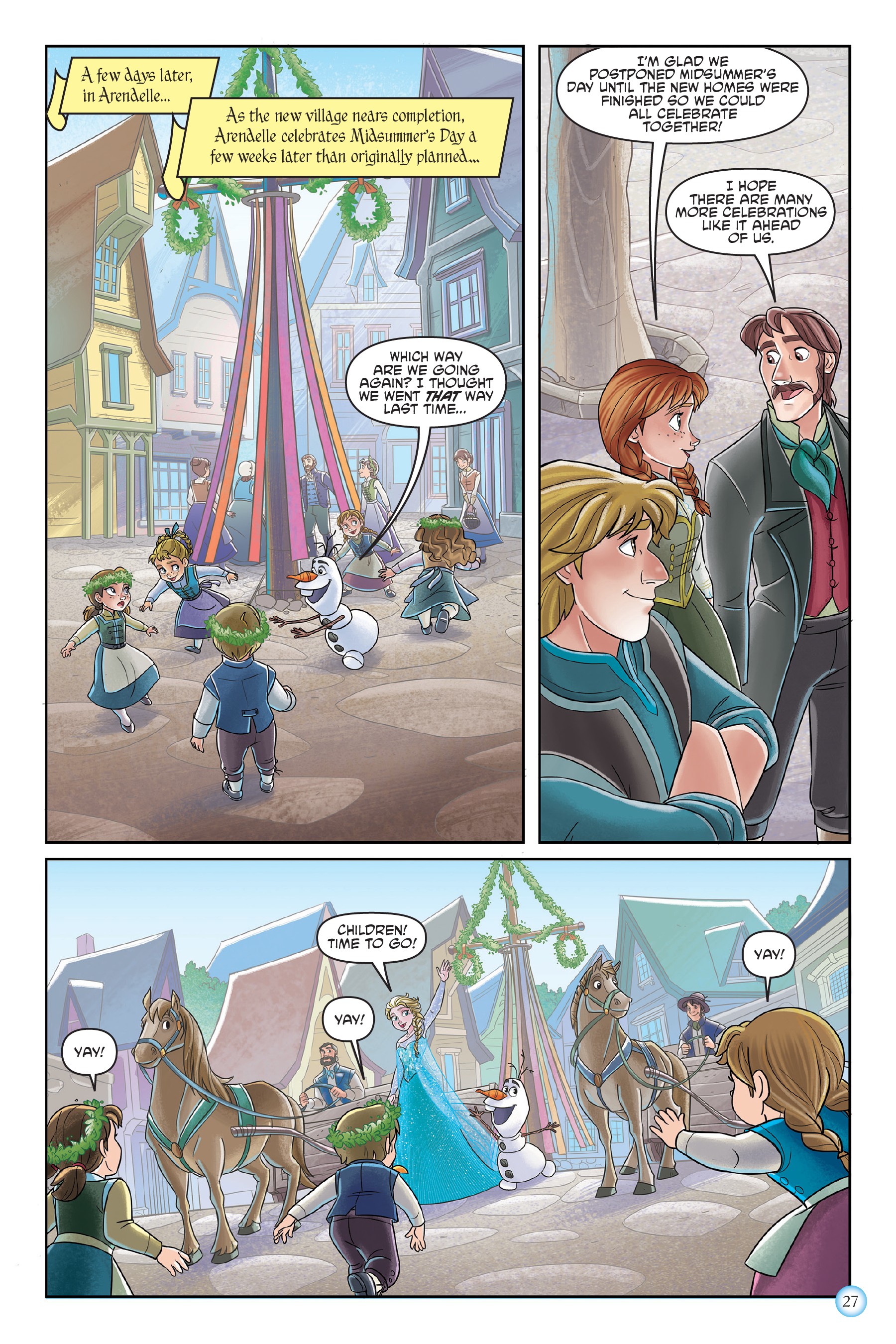 Read online Frozen Adventures: Flurries of Fun comic -  Issue # TPB (Part 1) - 27