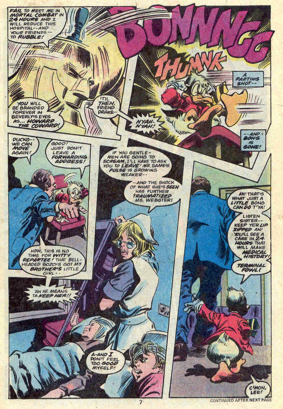 Read online Howard the Duck (1976) comic -  Issue #30 - 6
