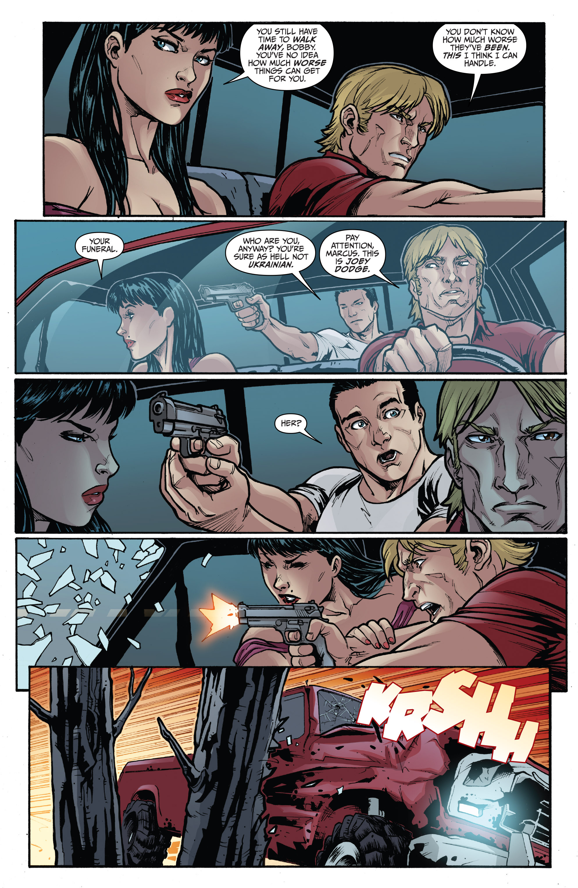 Read online 3 Guns comic -  Issue #3 - 21