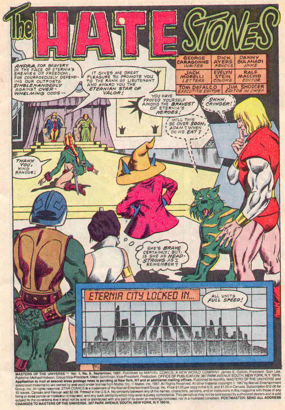 Read online Masters of the Universe (1986) comic -  Issue #9 - 2