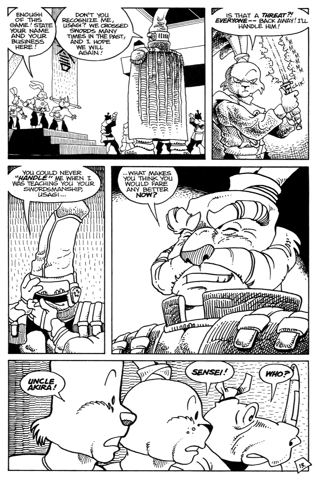 Read online Space Usagi comic -  Issue #1 - 14