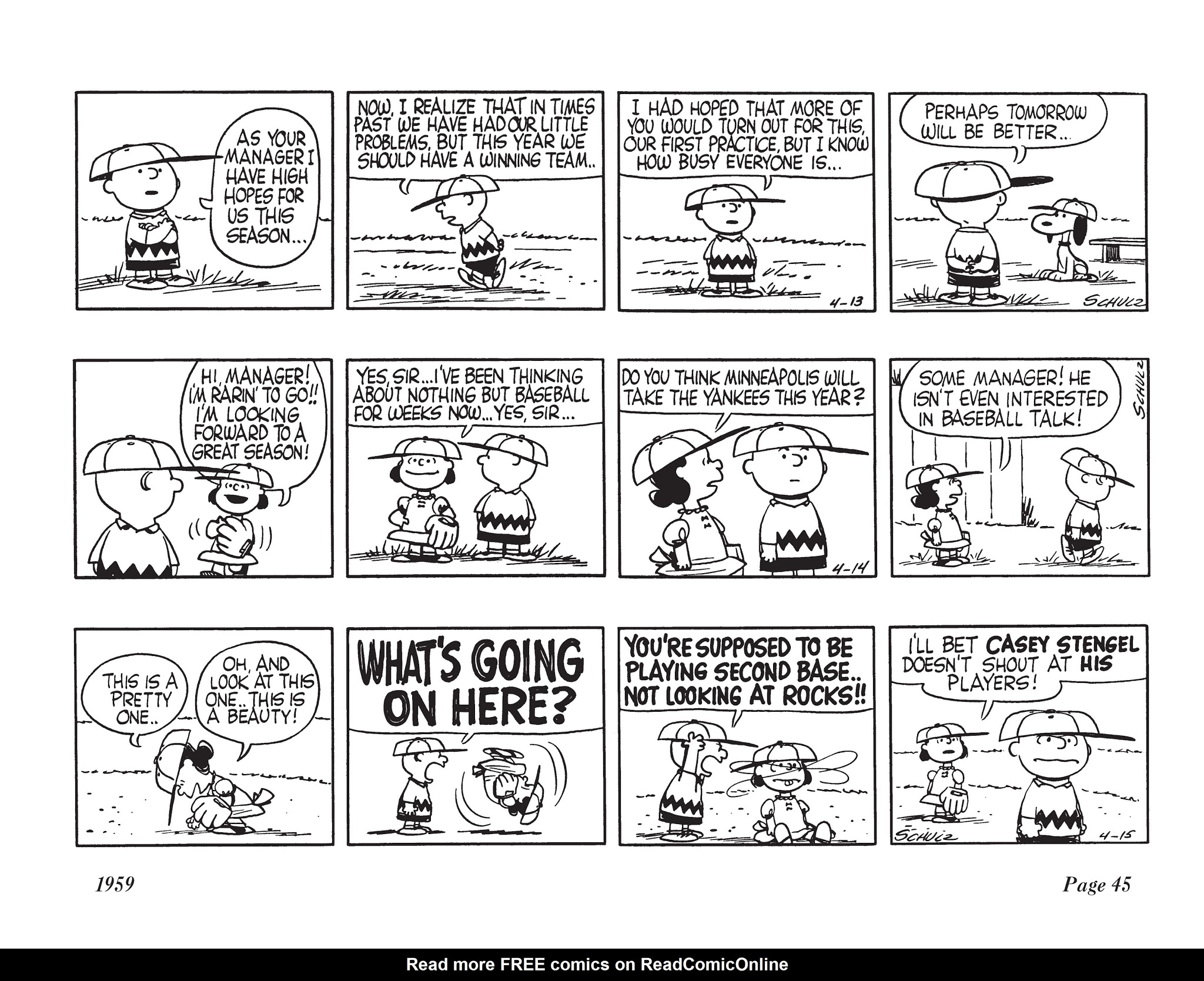 Read online The Complete Peanuts comic -  Issue # TPB 5 - 61