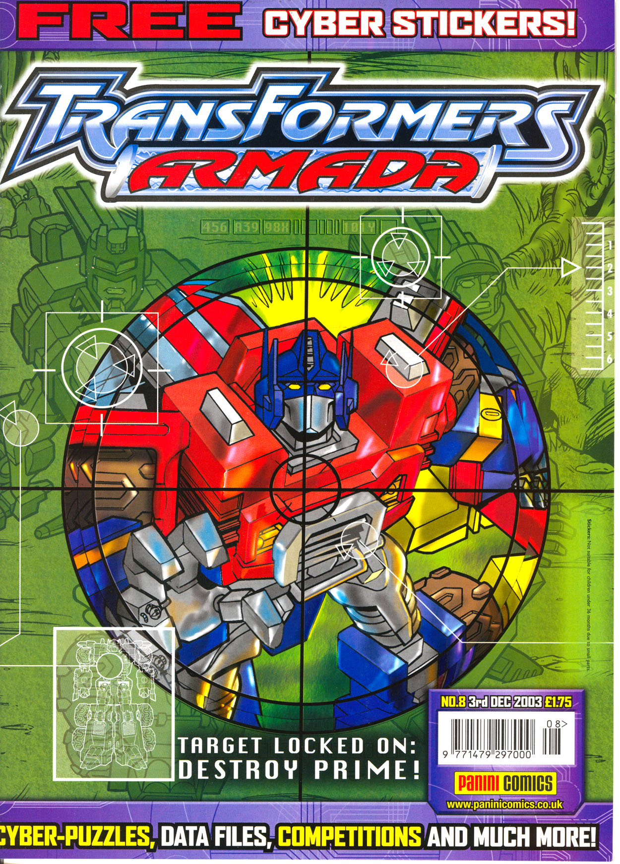 Read online Transformers: Armada (2003) comic -  Issue #8 - 1