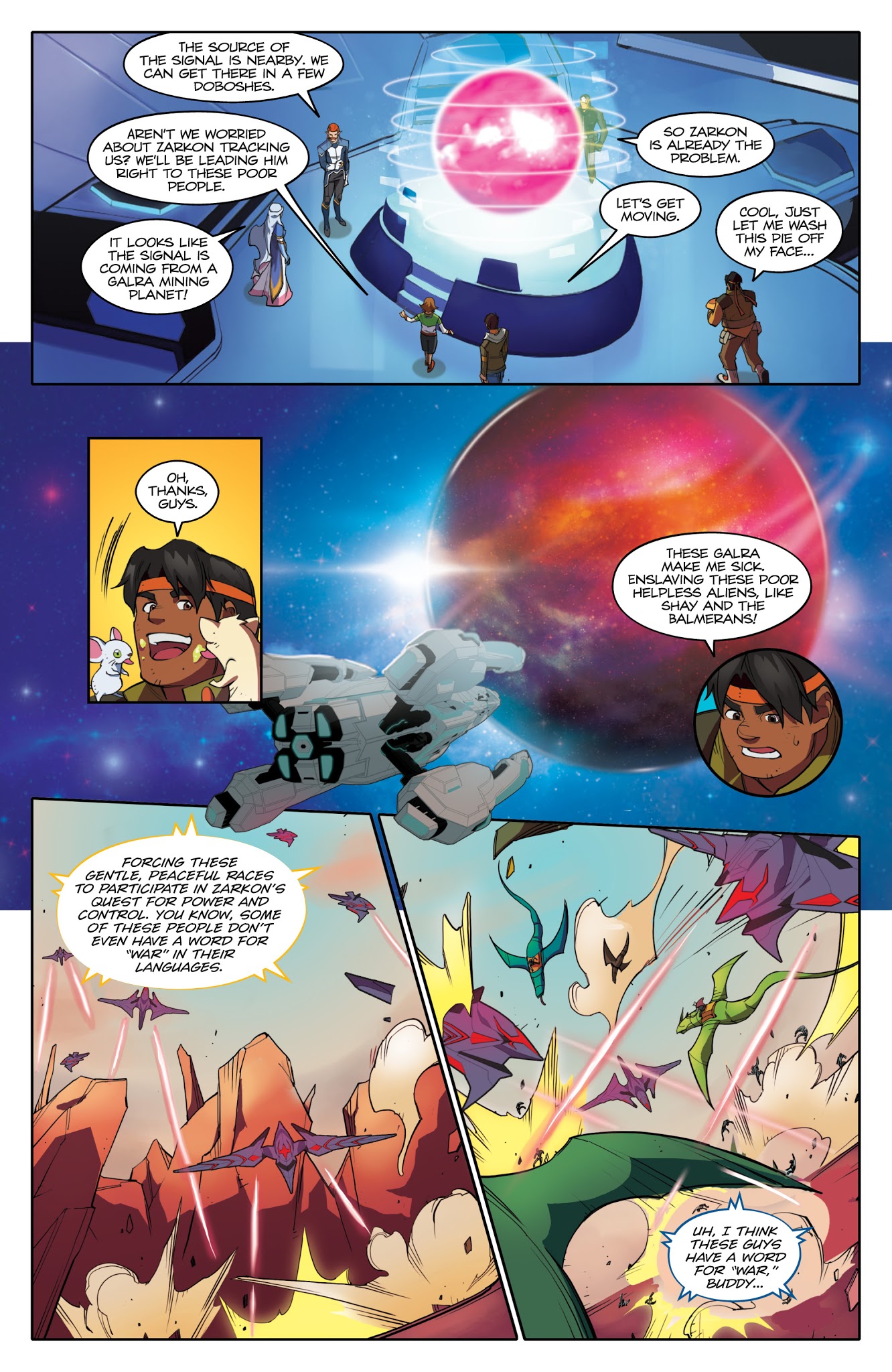 Read online Voltron Legendary Defender (2017) comic -  Issue #1 - 9