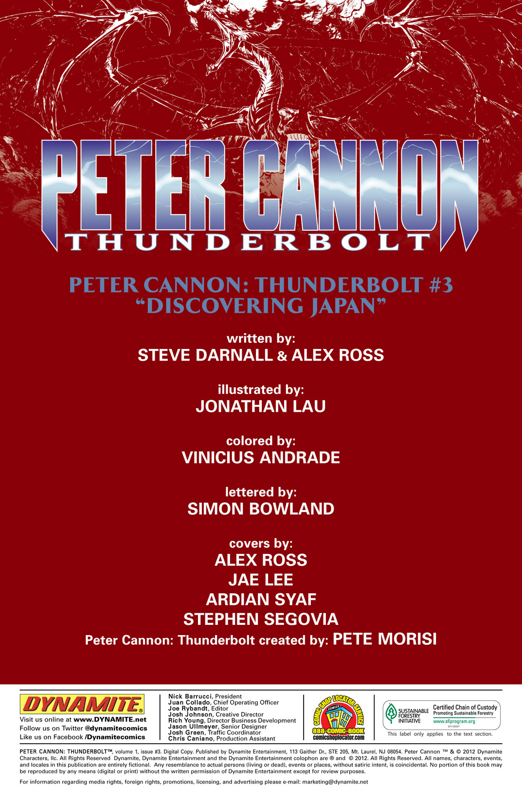 Peter Cannon: Thunderbolt (2012) Issue #3 #3 - English 6