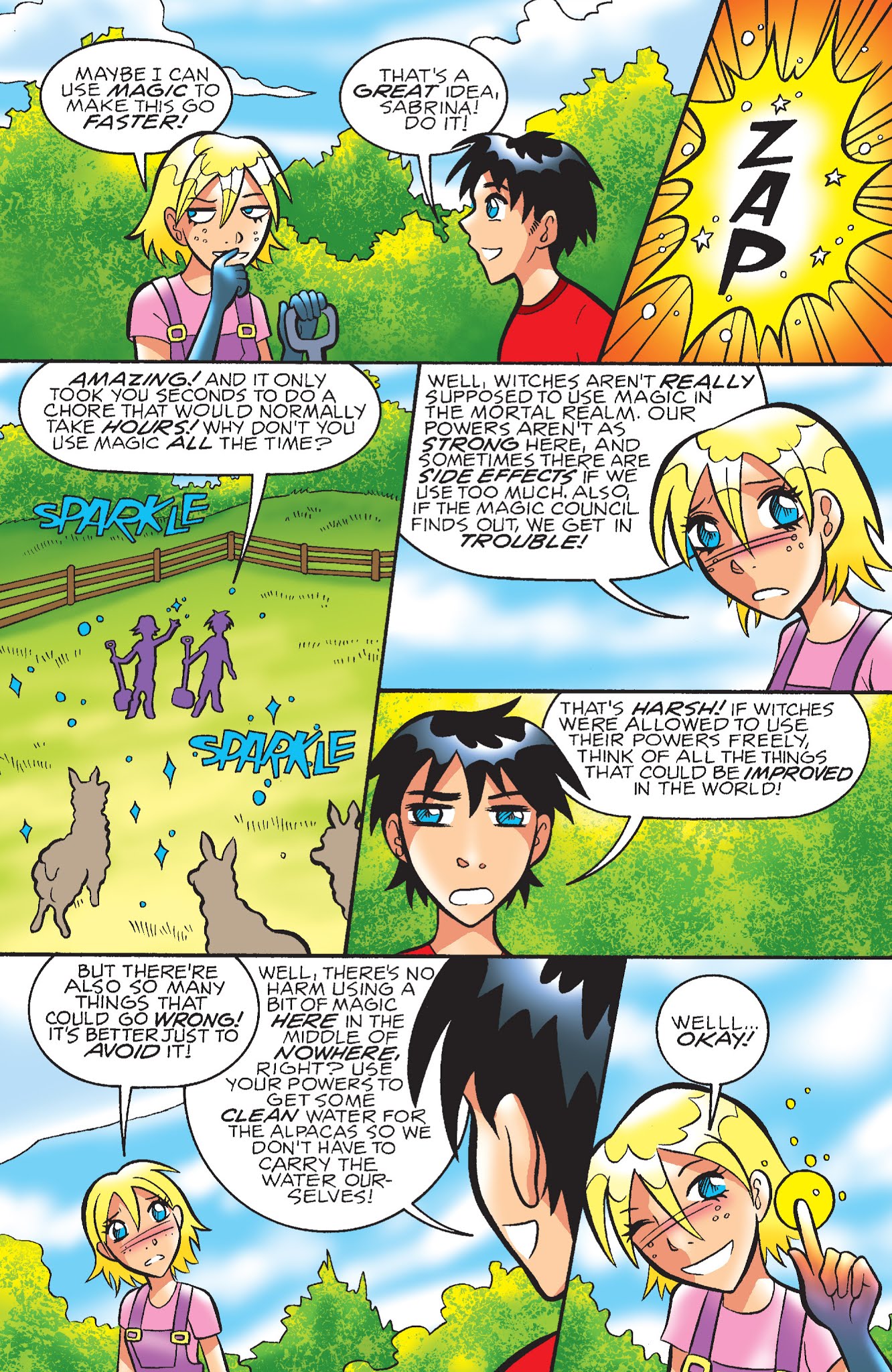 Read online Sabrina the Teenage Witch (2000) comic -  Issue #86 - 19