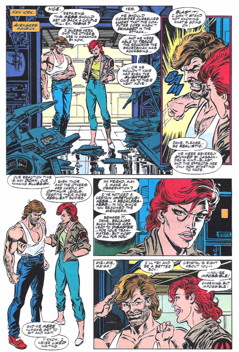 Read online The Avengers (1963) comic -  Issue #356 - 8