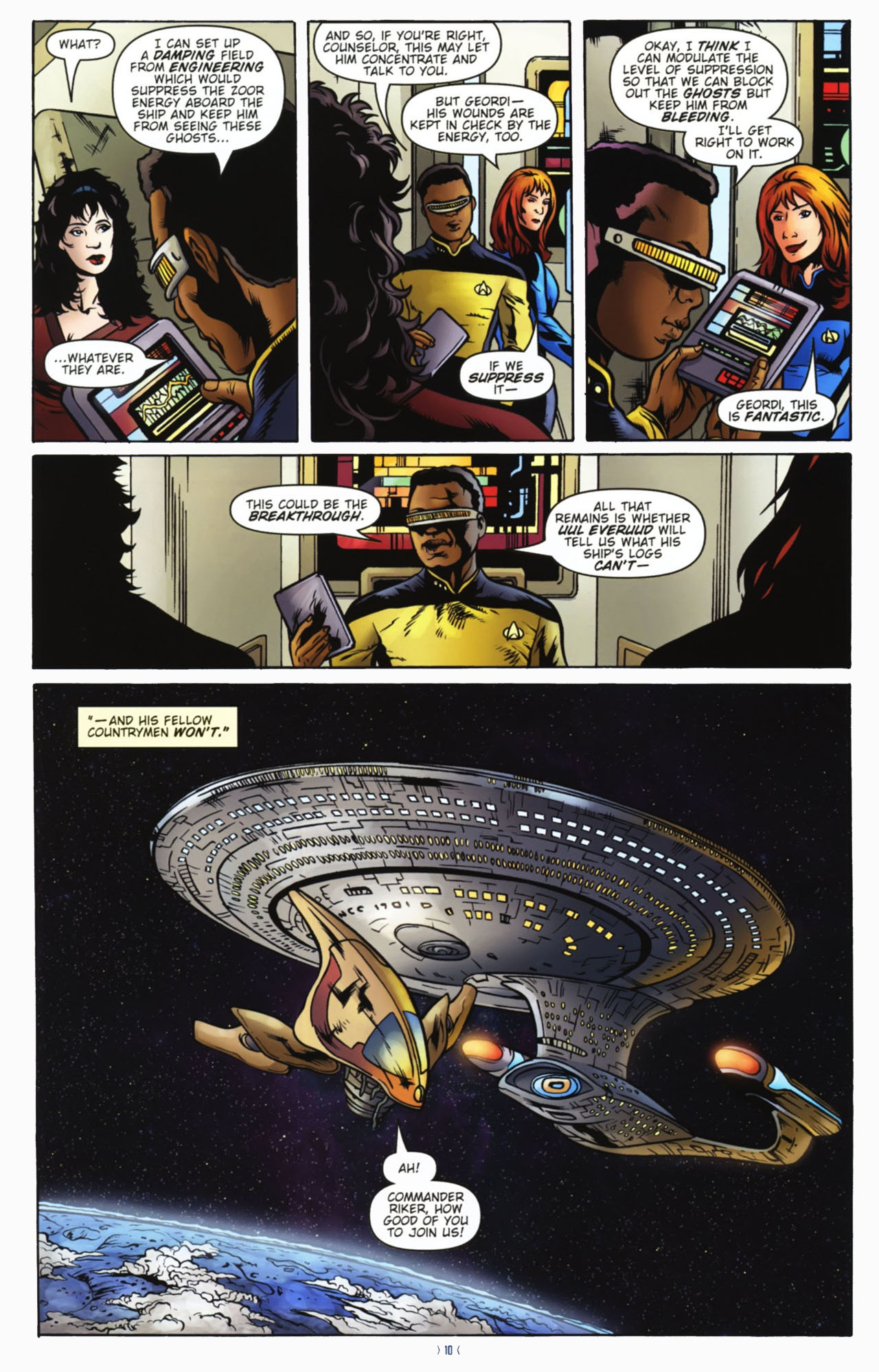 Read online Star Trek: The Next Generation: Ghosts comic -  Issue #2 - 12