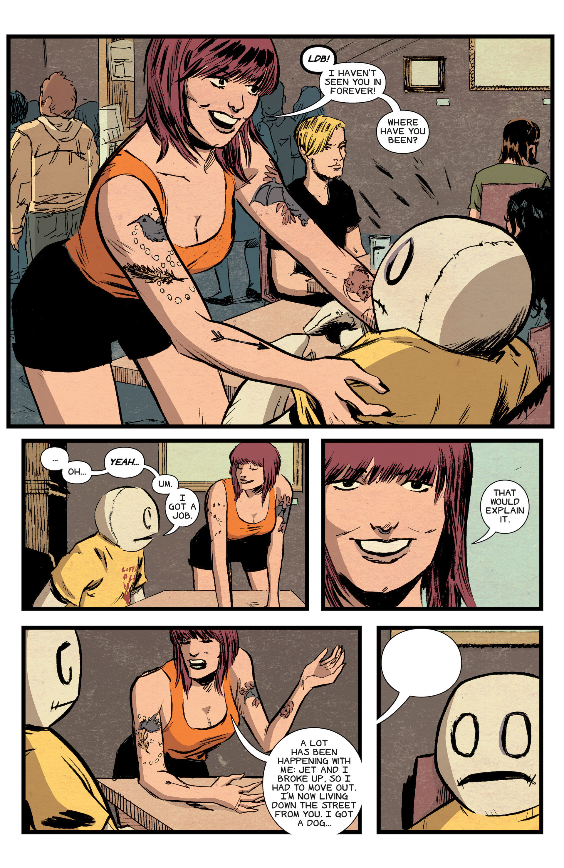 Read online The Li'l Depressed Boy: Supposed to Be There Too comic -  Issue #1 - 12