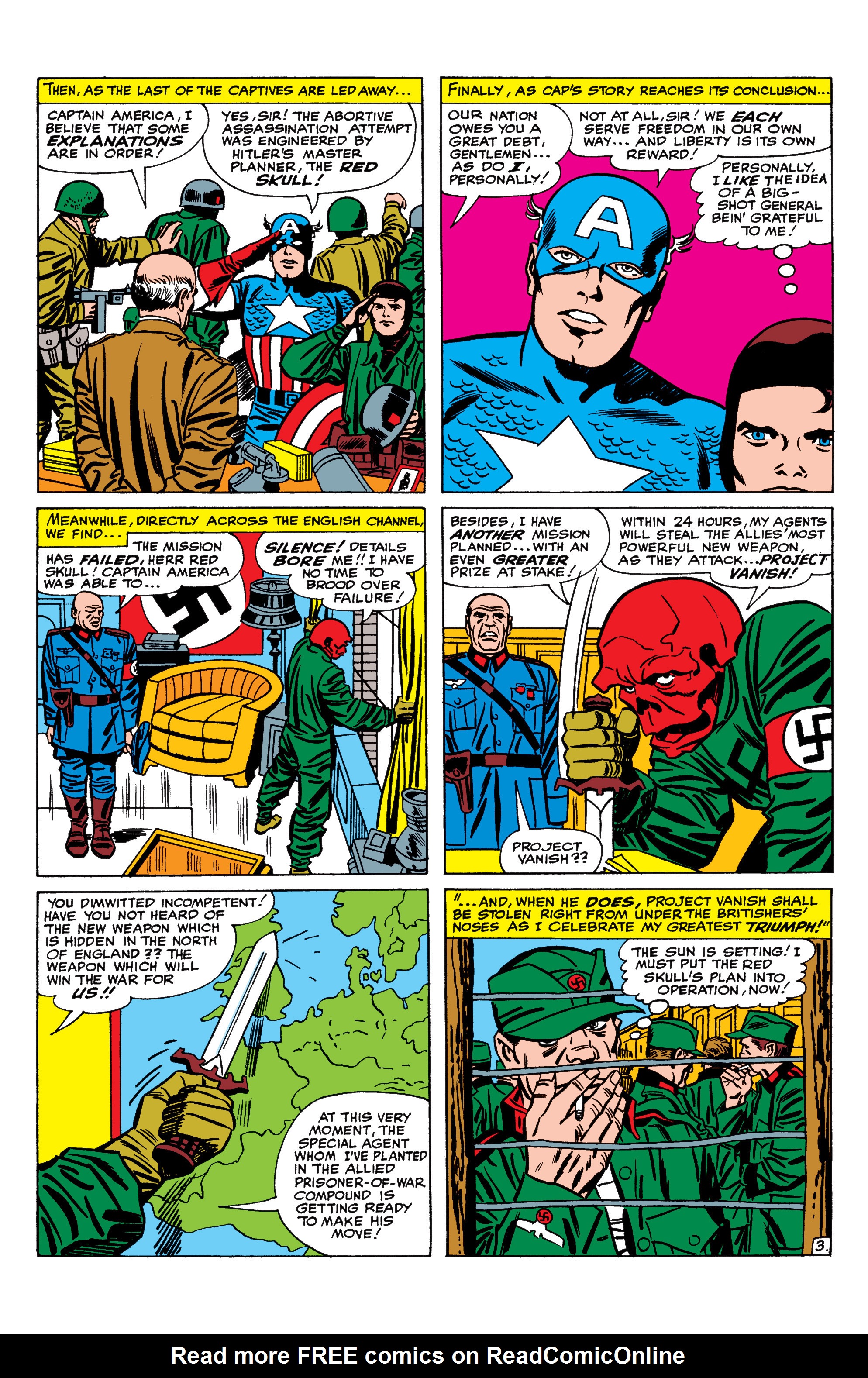 Read online Marvel Masterworks: Captain America comic -  Issue # TPB 1 (Part 2) - 8